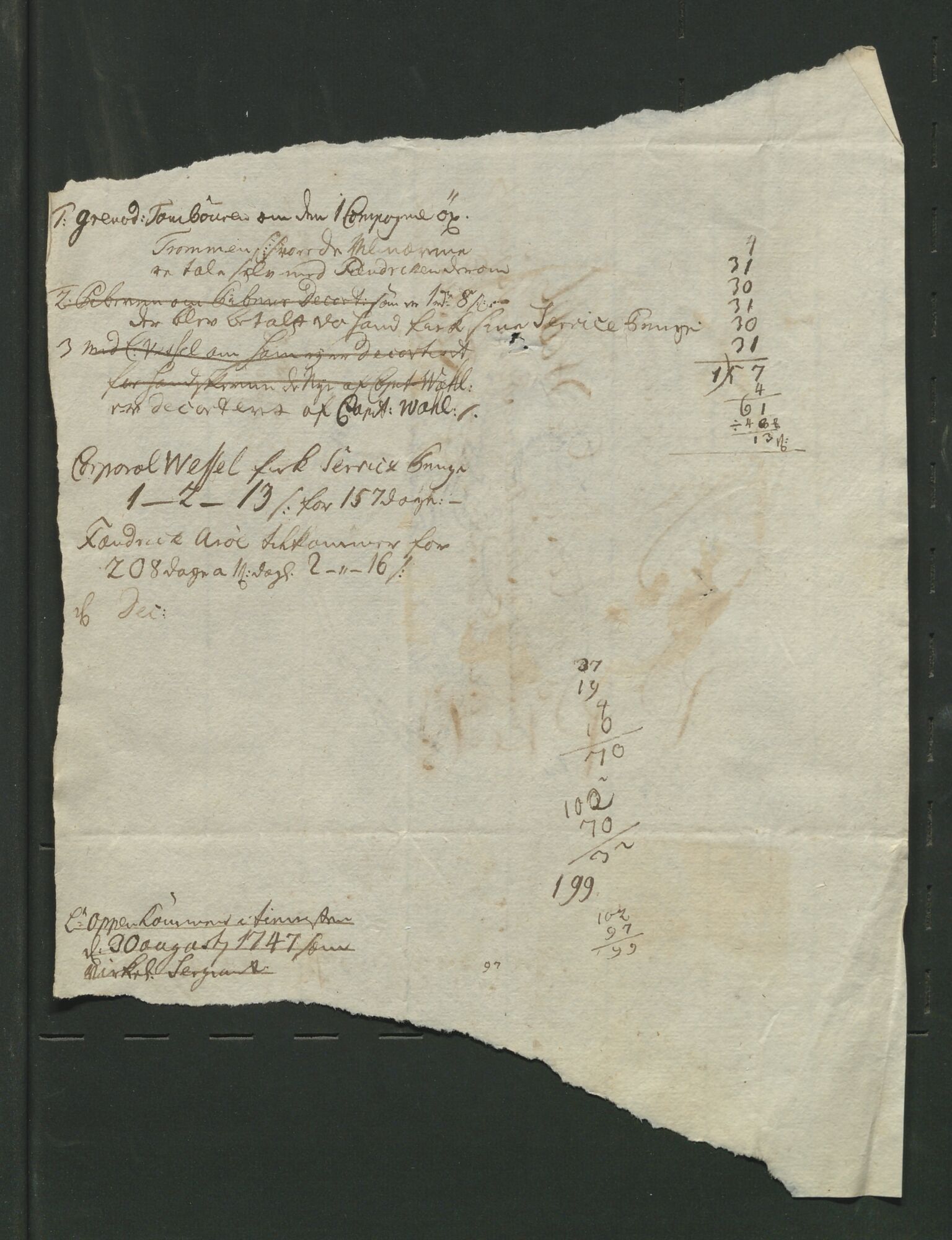 Åker i Vang, Hedmark, og familien Todderud, AV/SAH-ARK-010/J/Jc/L0001: Korrespondanse, 1706-1752, p. 155