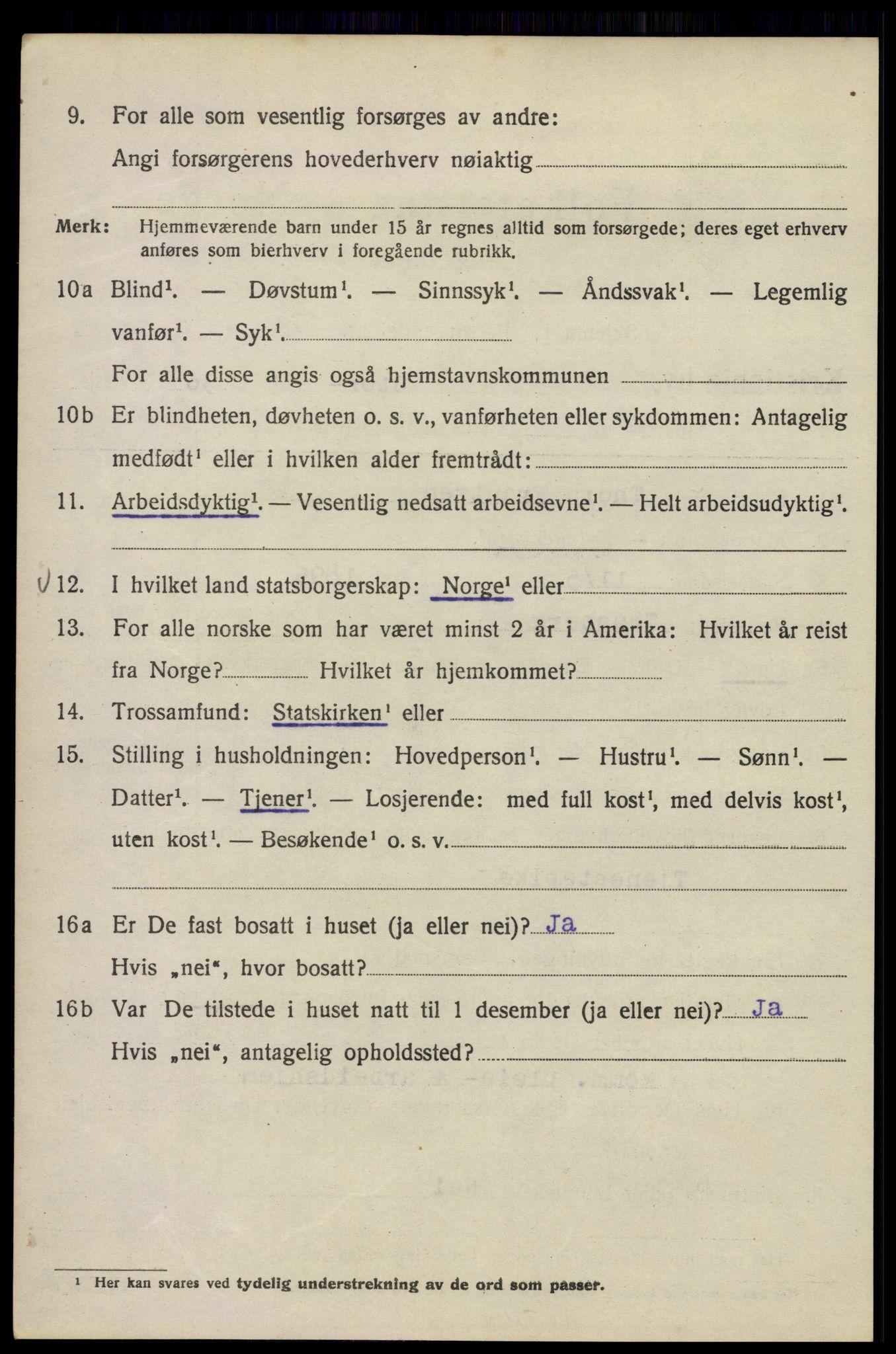 SAO, 1920 census for Kristiania, 1920, p. 548914