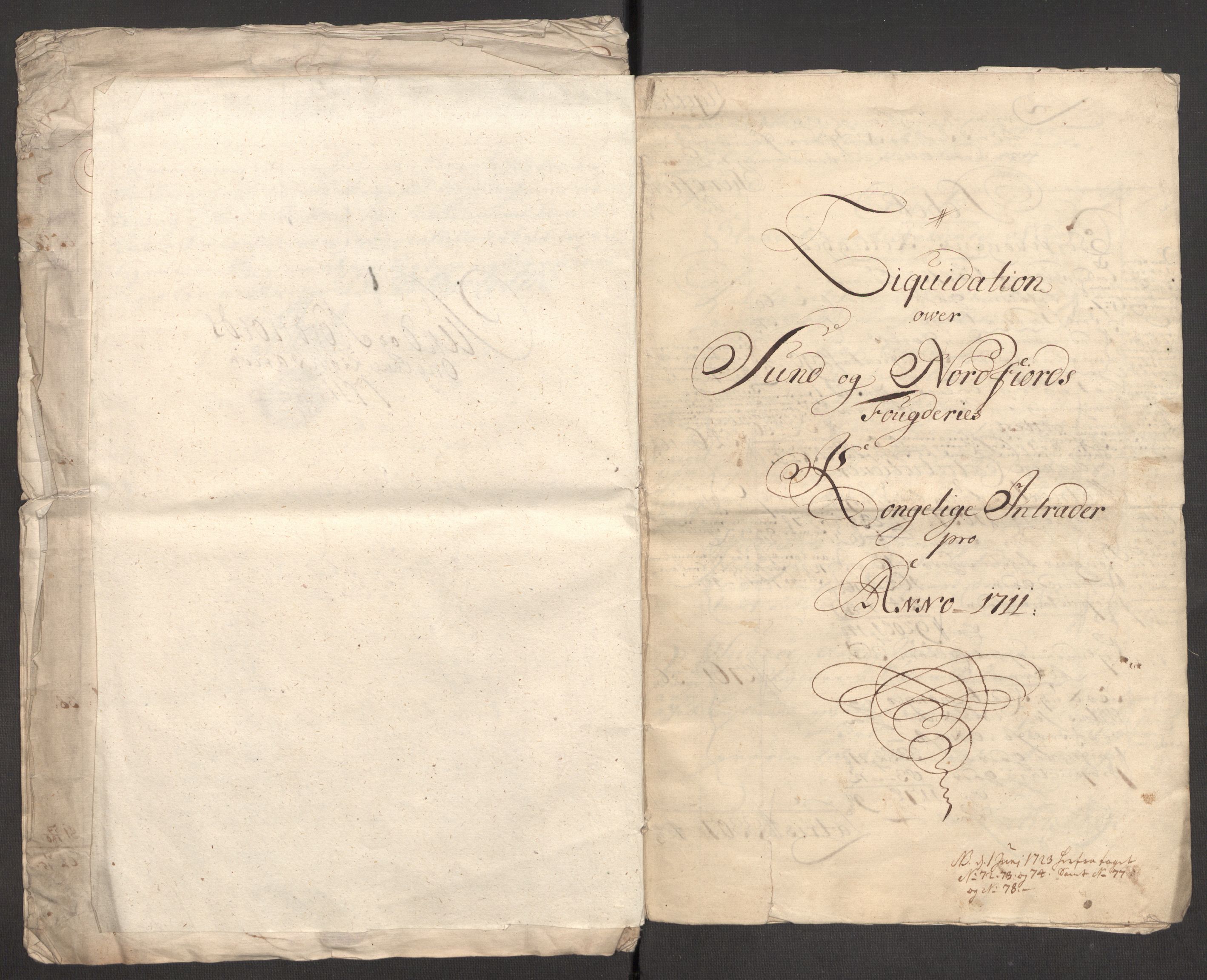 Rentekammeret inntil 1814, Reviderte regnskaper, Fogderegnskap, AV/RA-EA-4092/R53/L3433: Fogderegnskap Sunn- og Nordfjord, 1710-1711, p. 212