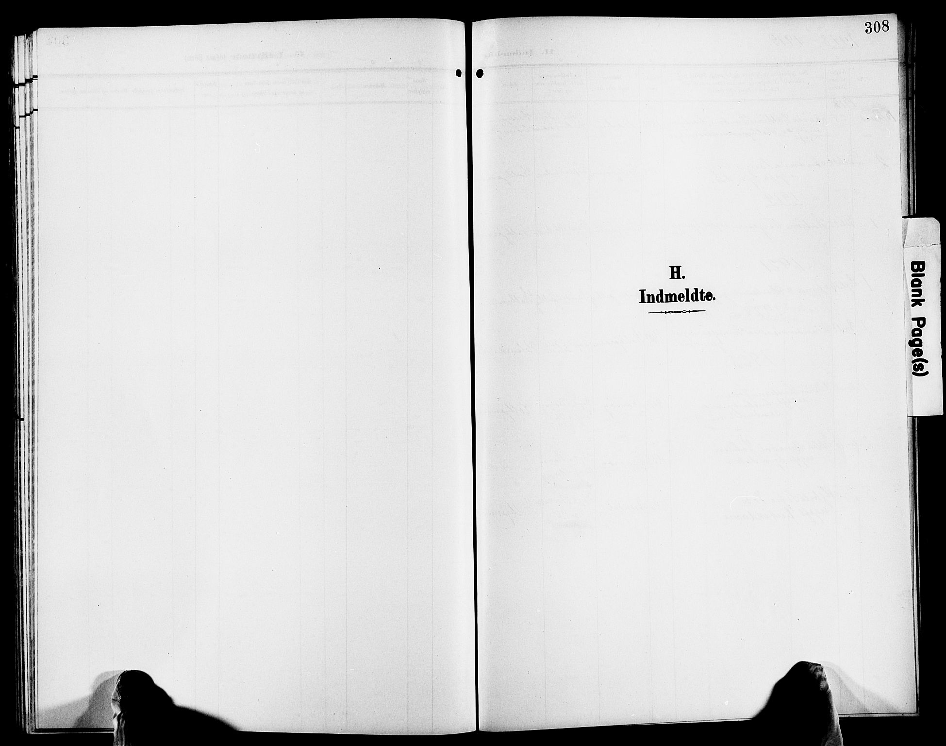 Hisøy sokneprestkontor, AV/SAK-1111-0020/F/Fb/L0004: Parish register (copy) no. B 4, 1905-1923, p. 308