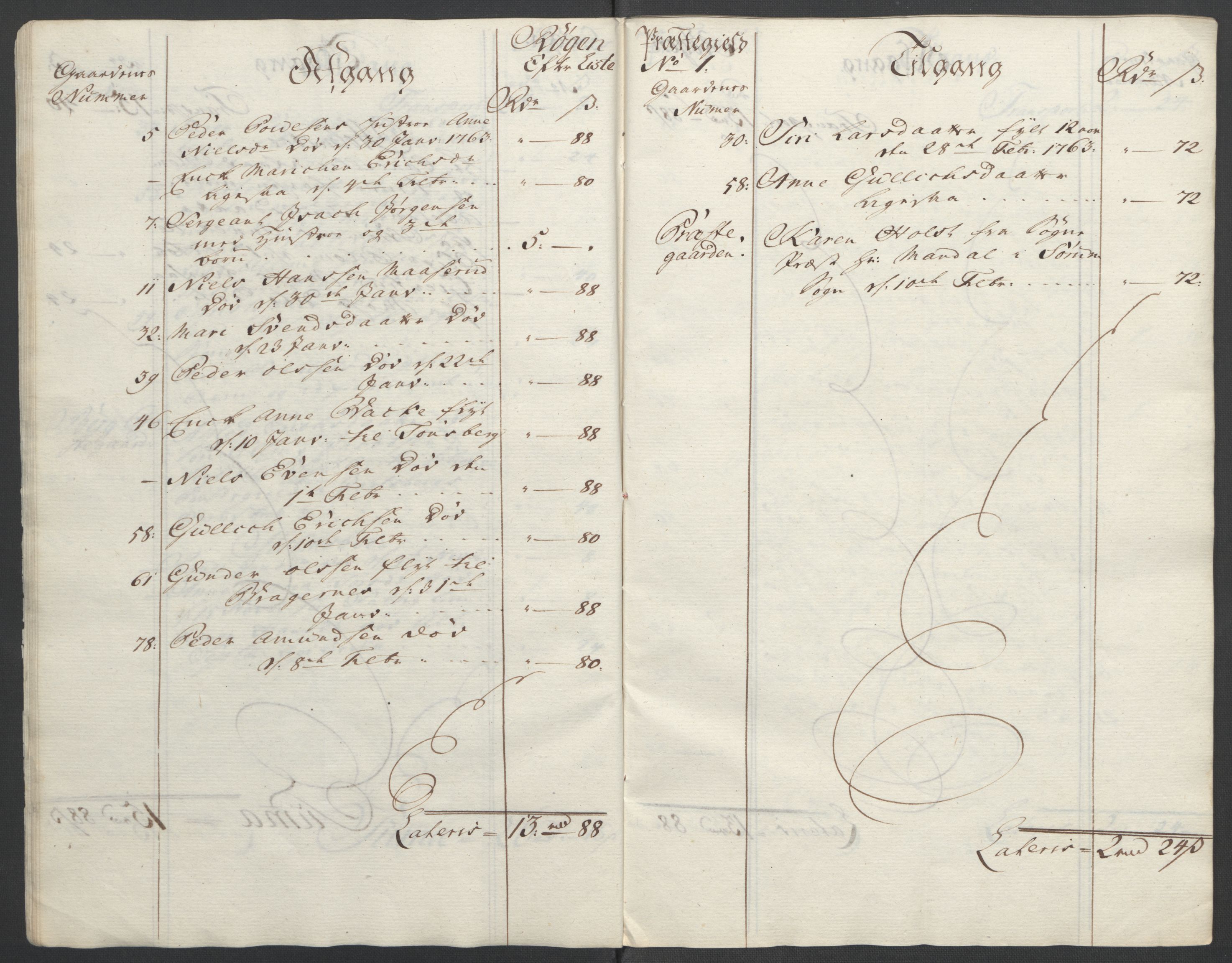 Rentekammeret inntil 1814, Reviderte regnskaper, Fogderegnskap, AV/RA-EA-4092/R31/L1833: Ekstraskatten Hurum, Røyken, Eiker, Lier og Buskerud, 1762-1764, p. 77