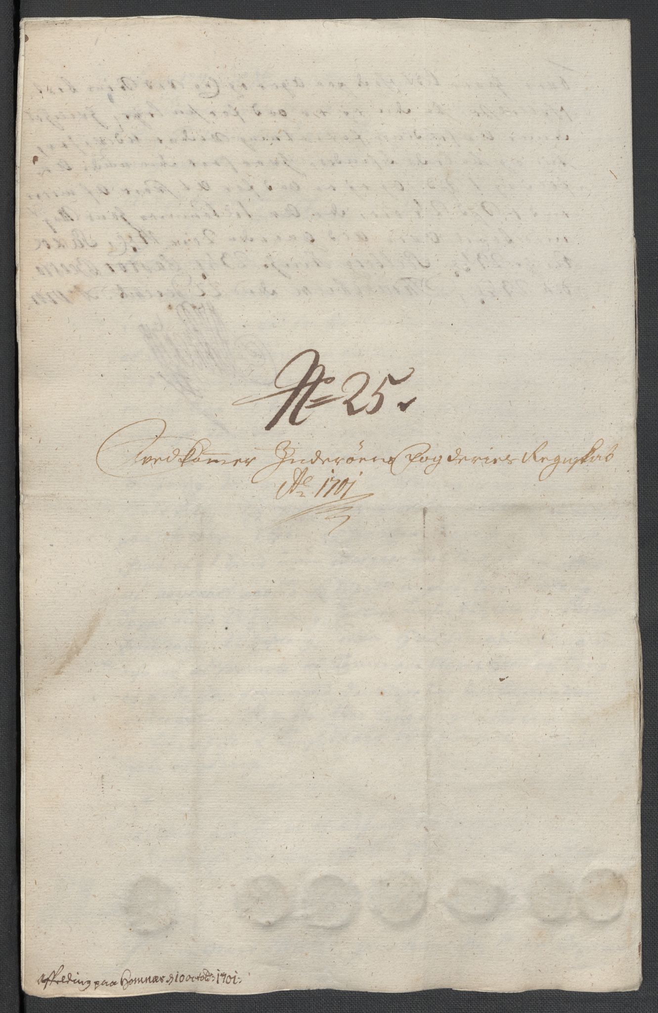 Rentekammeret inntil 1814, Reviderte regnskaper, Fogderegnskap, AV/RA-EA-4092/R63/L4312: Fogderegnskap Inderøy, 1701-1702, p. 142