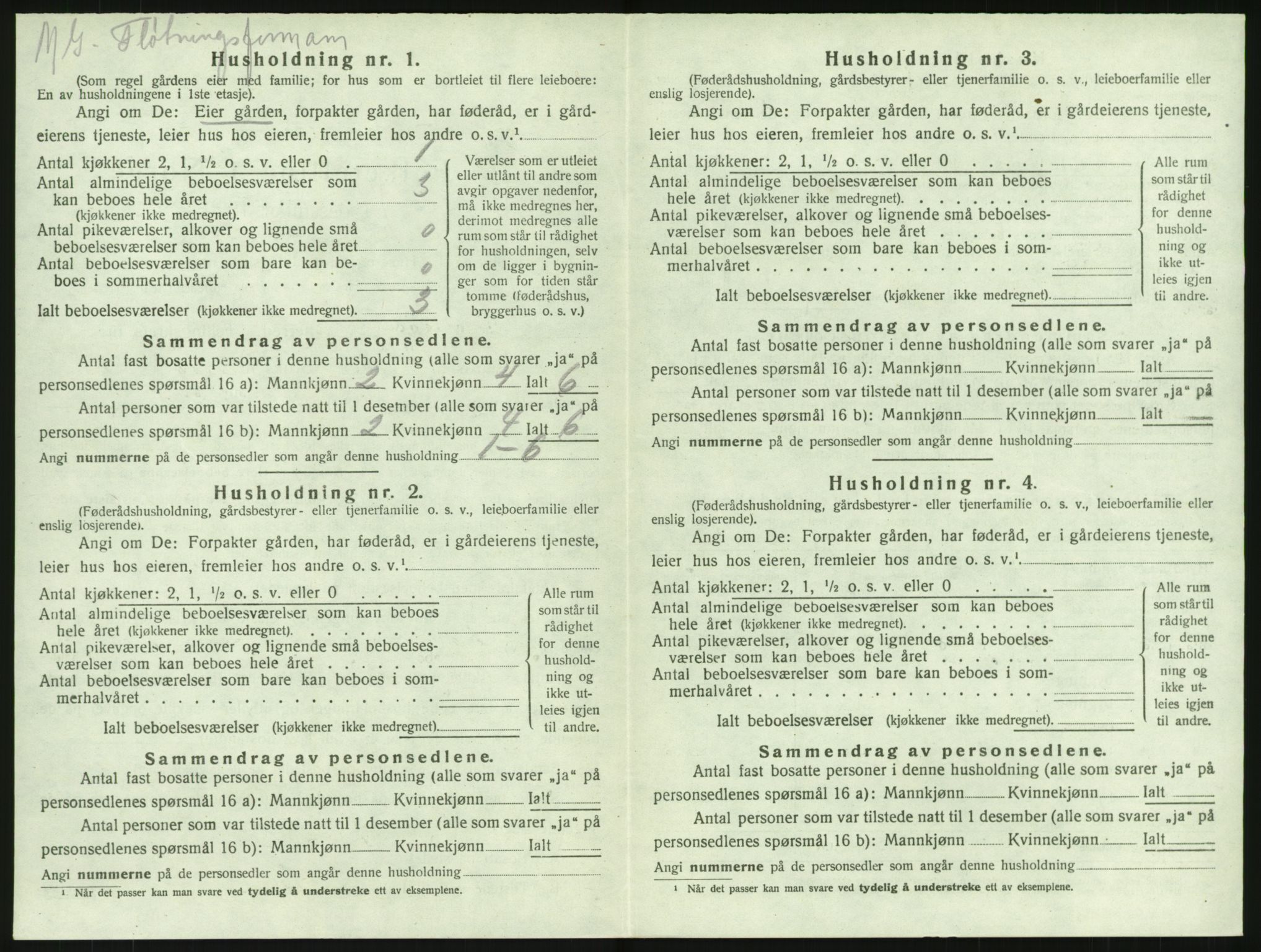 SAKO, 1920 census for Lardal, 1920, p. 722