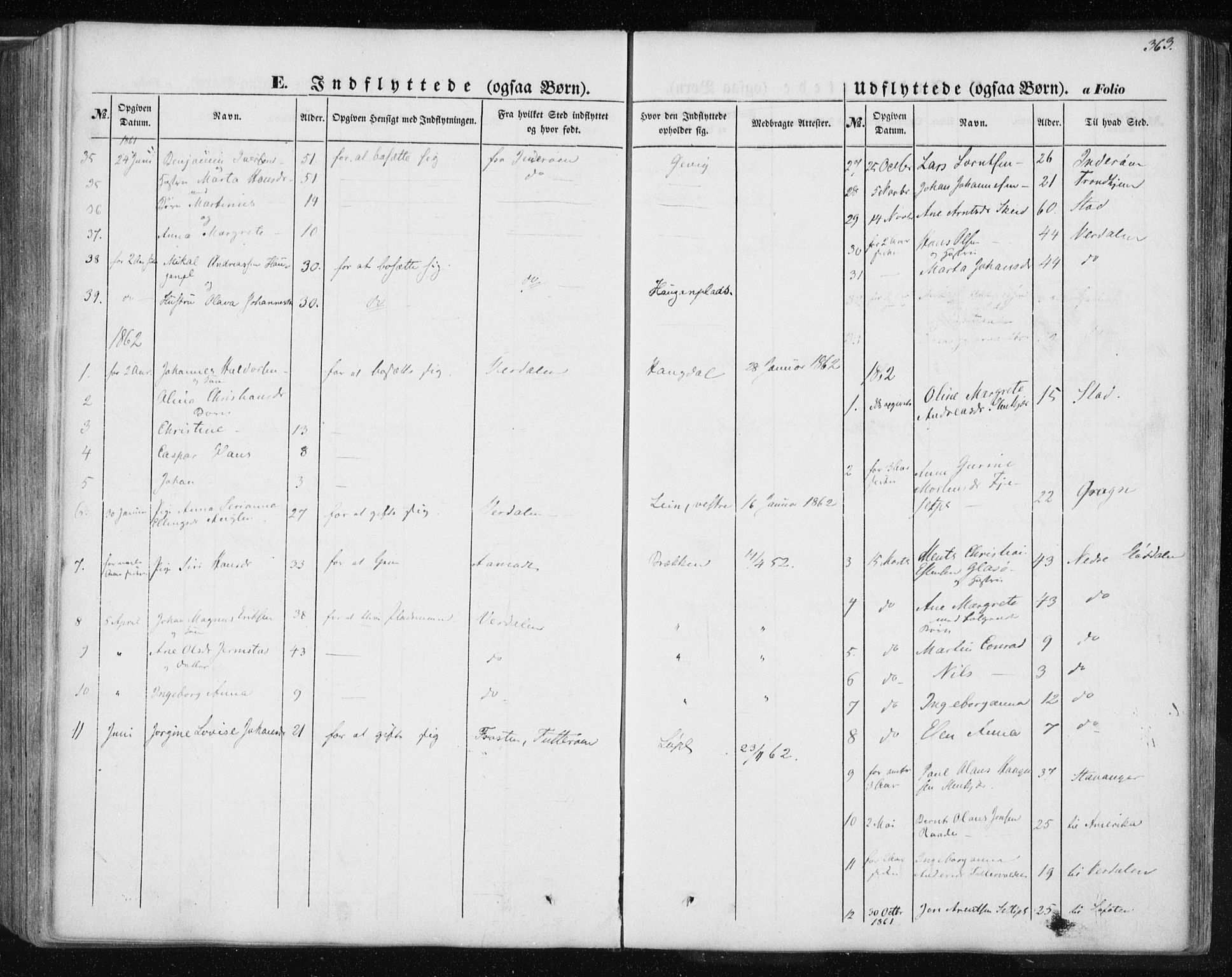 Ministerialprotokoller, klokkerbøker og fødselsregistre - Nord-Trøndelag, SAT/A-1458/735/L0342: Parish register (official) no. 735A07 /1, 1849-1862, p. 363