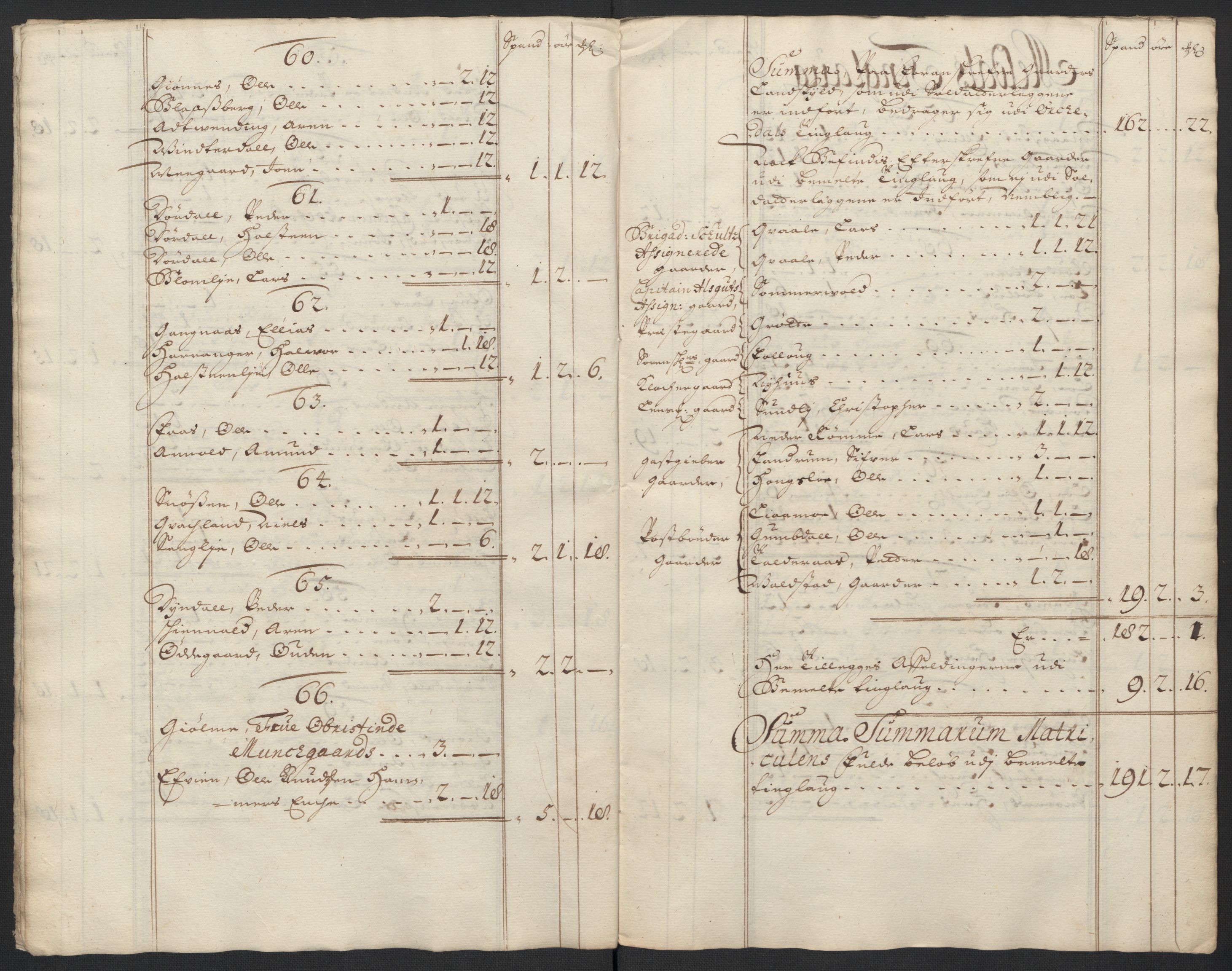 Rentekammeret inntil 1814, Reviderte regnskaper, Fogderegnskap, AV/RA-EA-4092/R60/L3954: Fogderegnskap Orkdal og Gauldal, 1704, p. 88