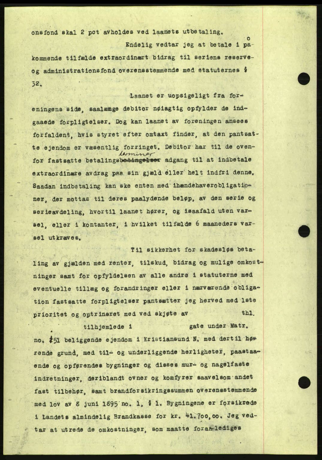 Kristiansund byfogd, AV/SAT-A-4587/A/27: Mortgage book no. 21, 1926-1928, Deed date: 07.10.1926