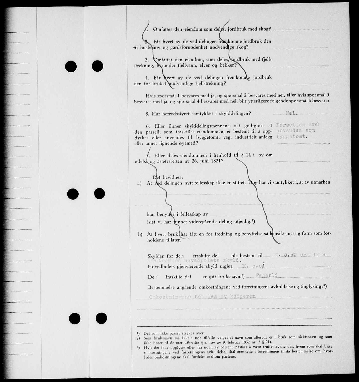 Onsøy sorenskriveri, SAO/A-10474/G/Ga/Gab/L0018: Mortgage book no. II A-18, 1946-1947, Diary no: : 3140/1946