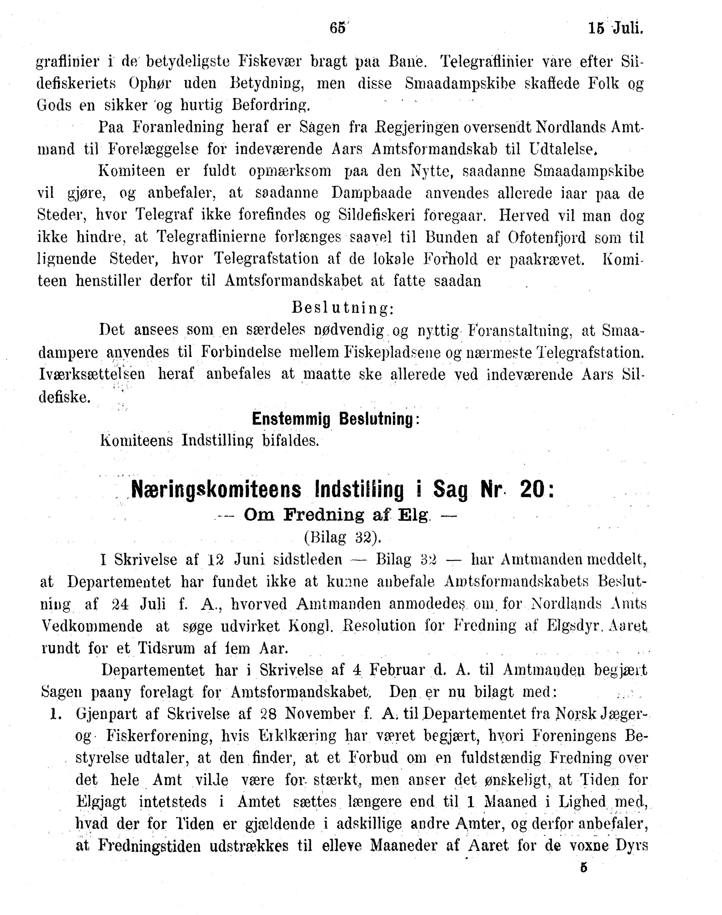 Nordland Fylkeskommune. Fylkestinget, AIN/NFK-17/176/A/Ac/L0016: Fylkestingsforhandlinger 1891-1893, 1891-1893