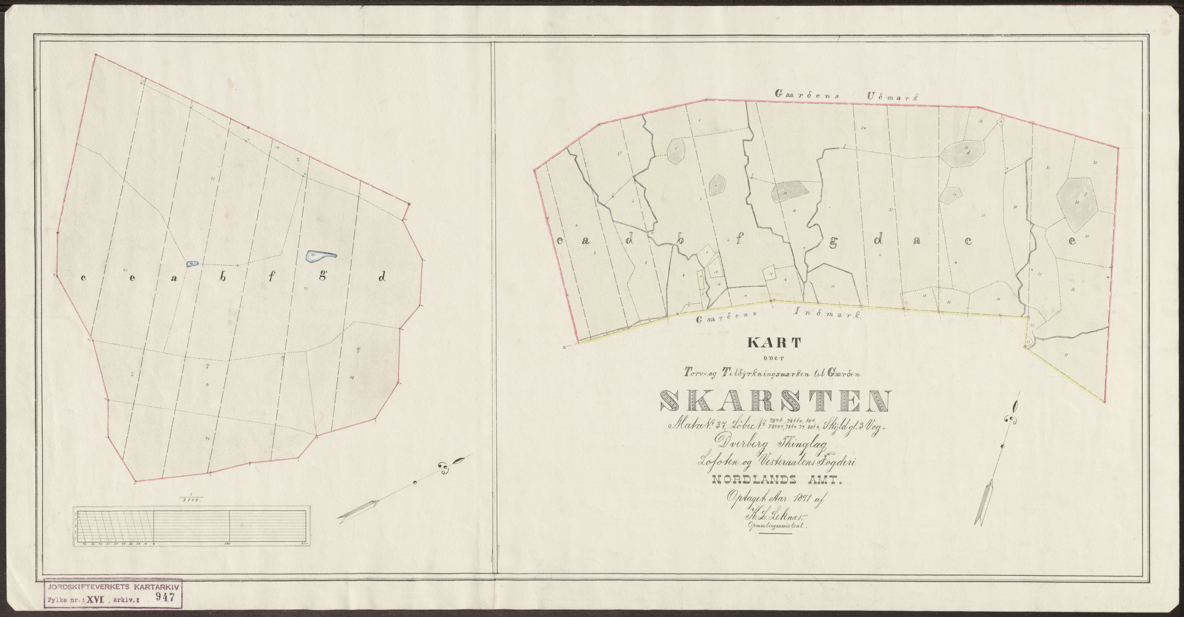 Jordskifteverkets kartarkiv, RA/S-3929/T, 1859-1988, p. 1089