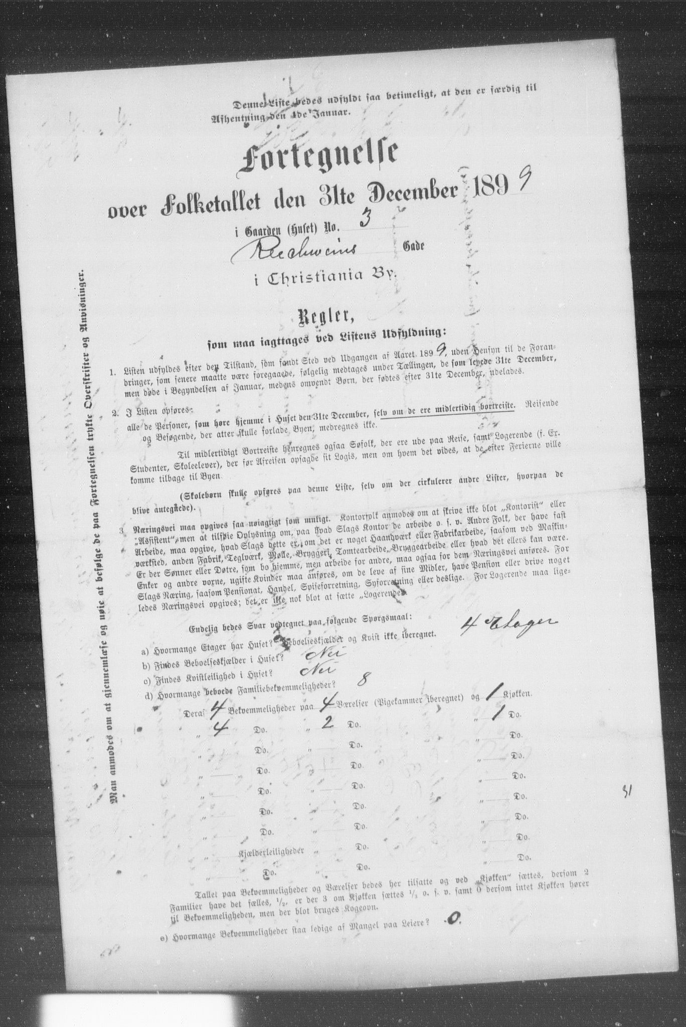 OBA, Municipal Census 1899 for Kristiania, 1899, p. 10780