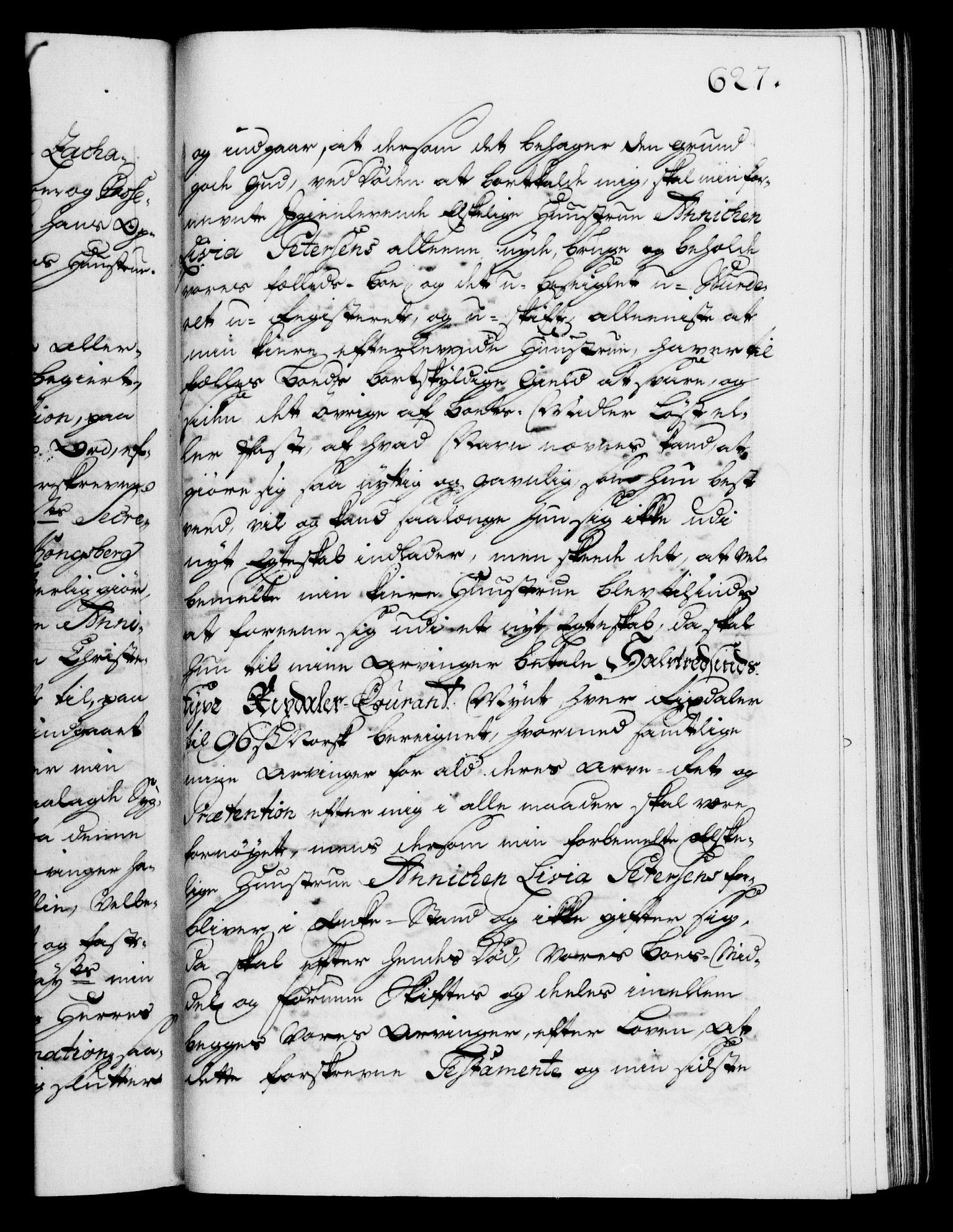 Danske Kanselli 1572-1799, AV/RA-EA-3023/F/Fc/Fca/Fcaa/L0032: Norske registre, 1741-1742, p. 627a