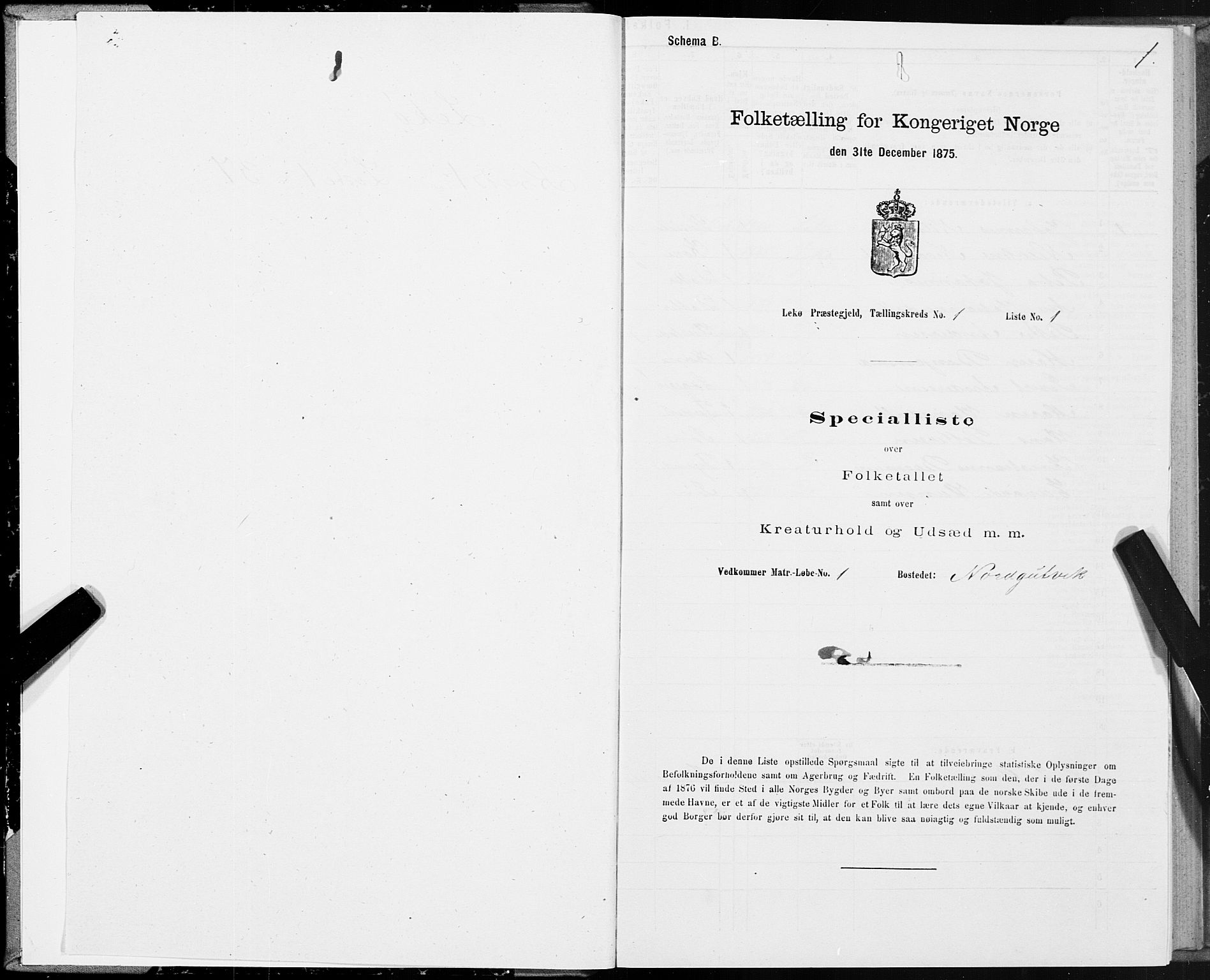 SAT, 1875 census for 1755P Leka, 1875, p. 1001