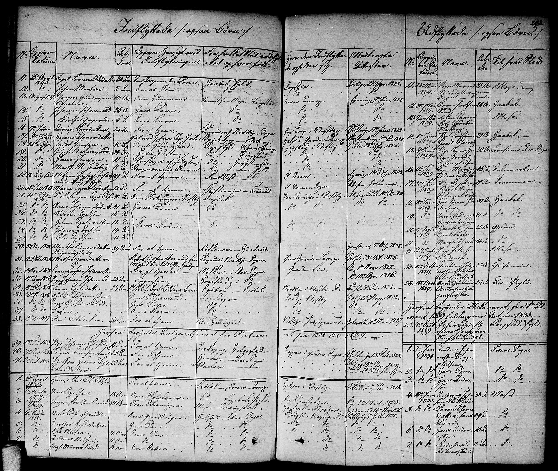 Vestby prestekontor Kirkebøker, AV/SAO-A-10893/F/Fa/L0006: Parish register (official) no. I 6, 1827-1849, p. 292