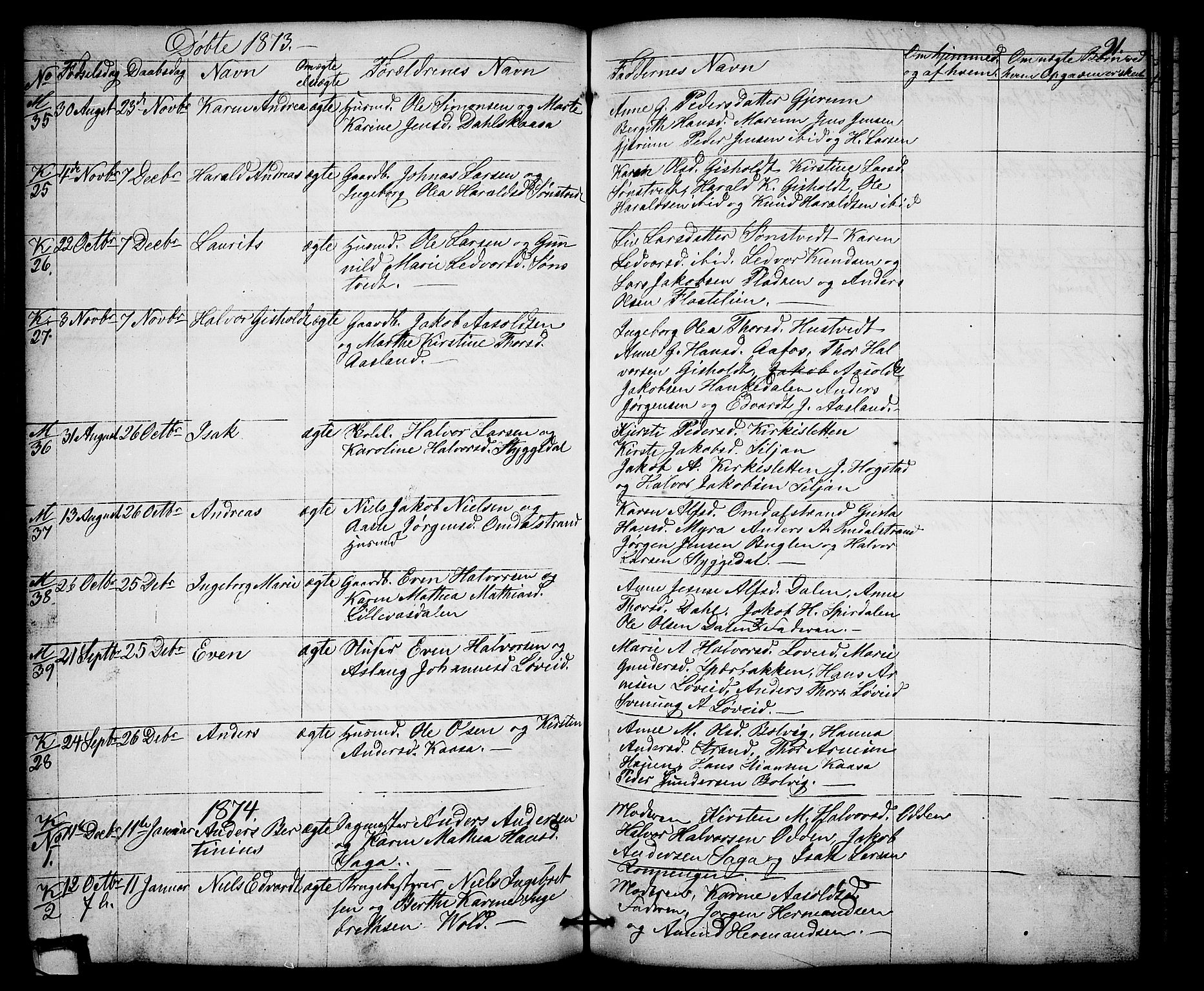 Solum kirkebøker, SAKO/A-306/G/Gb/L0002: Parish register (copy) no. II 2, 1859-1879, p. 91