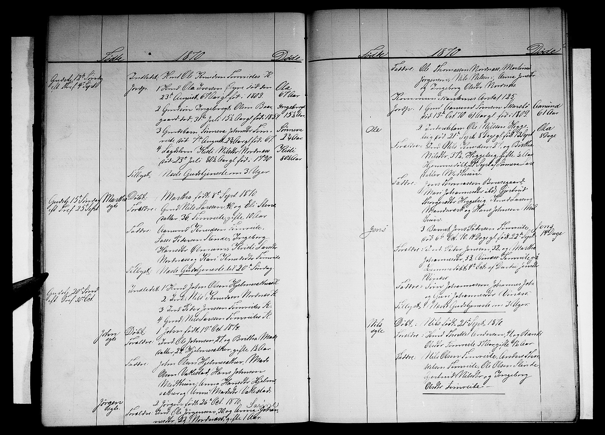 Sogndal sokneprestembete, AV/SAB-A-81301/H/Hab/Habc/L0001: Parish register (copy) no. C 1, 1868-1883, p. 14