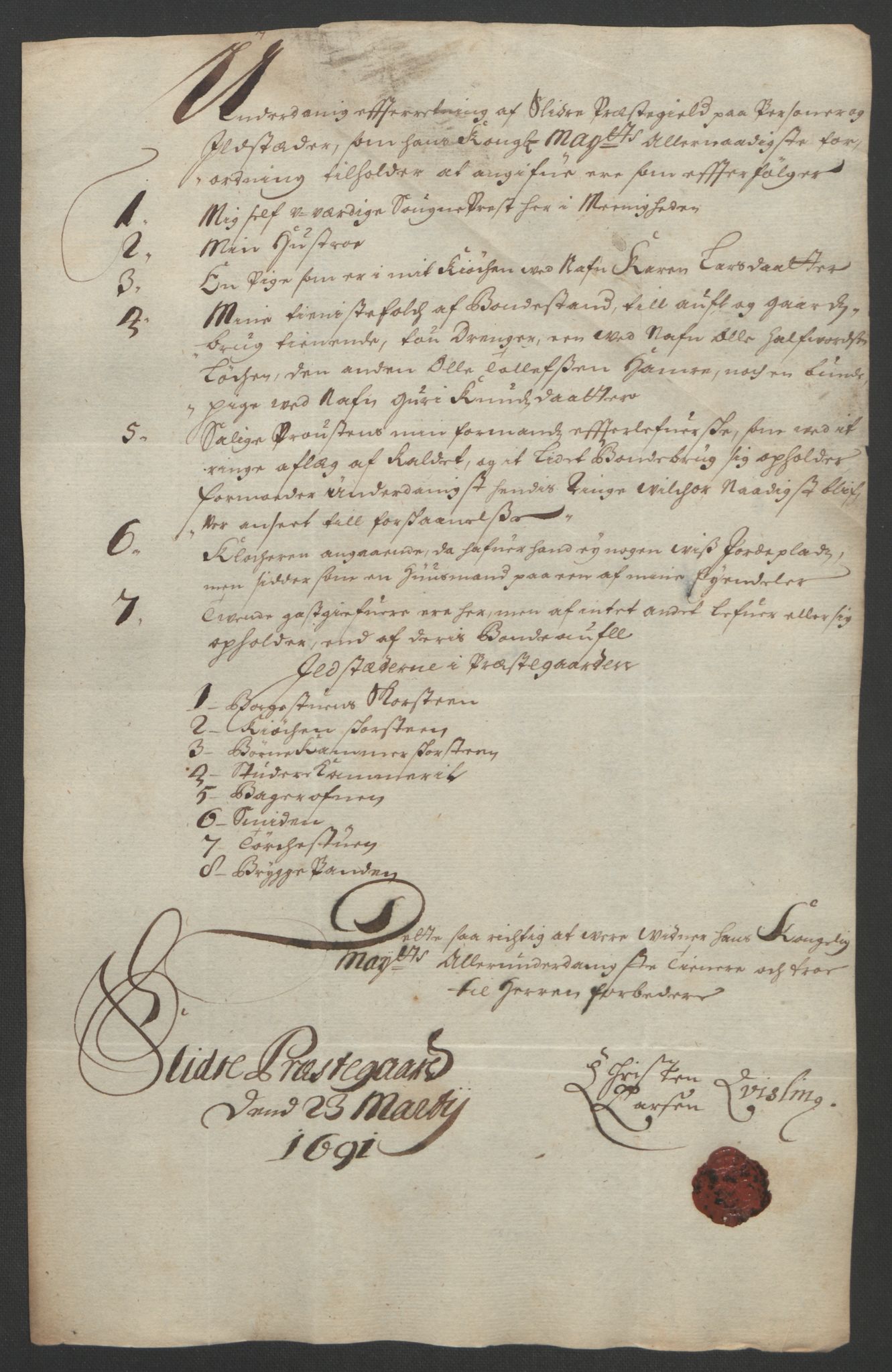 Rentekammeret inntil 1814, Reviderte regnskaper, Fogderegnskap, AV/RA-EA-4092/R18/L1290: Fogderegnskap Hadeland, Toten og Valdres, 1691, p. 218