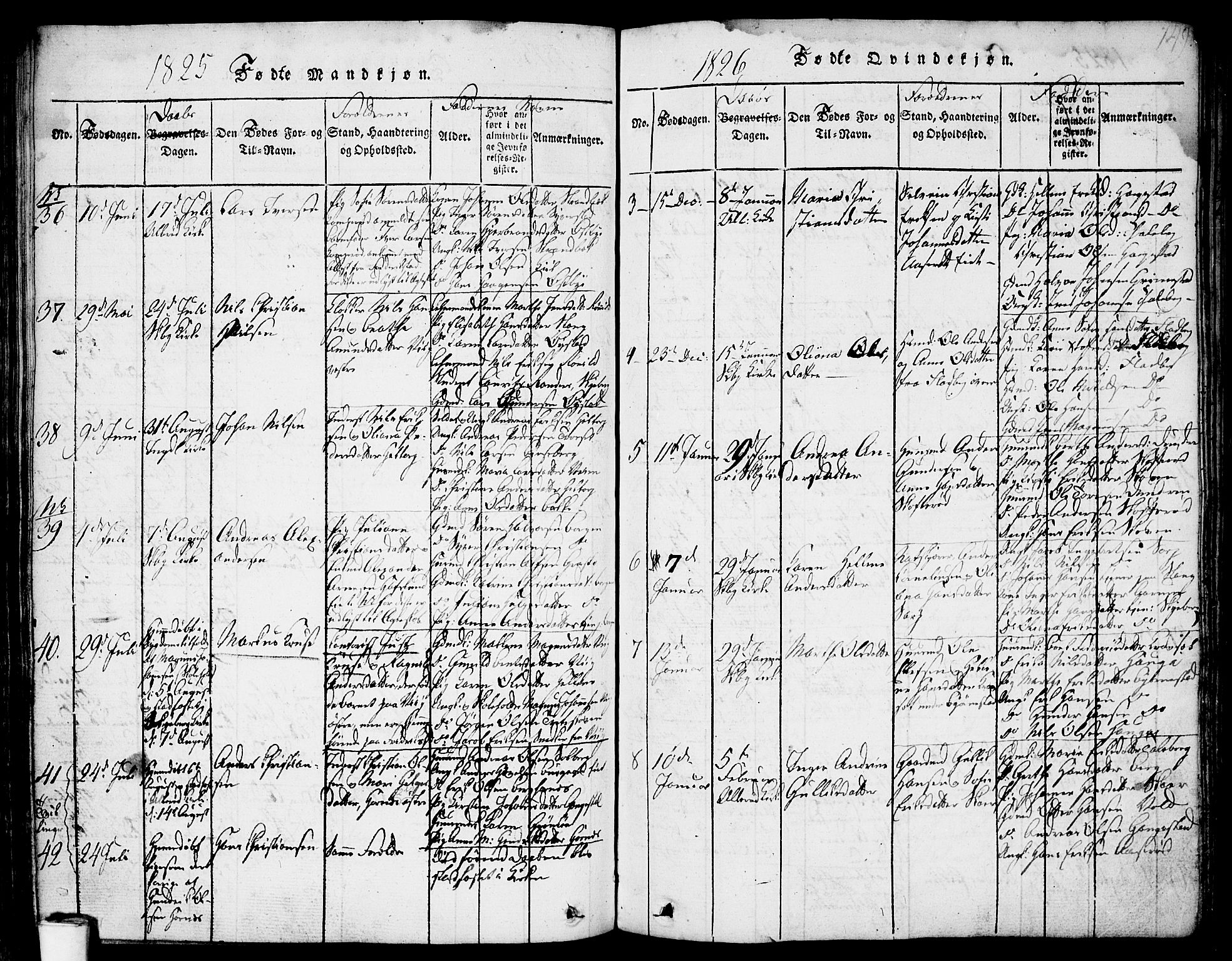 Skjeberg prestekontor Kirkebøker, AV/SAO-A-10923/F/Fa/L0004: Parish register (official) no. I 4, 1815-1830, p. 149