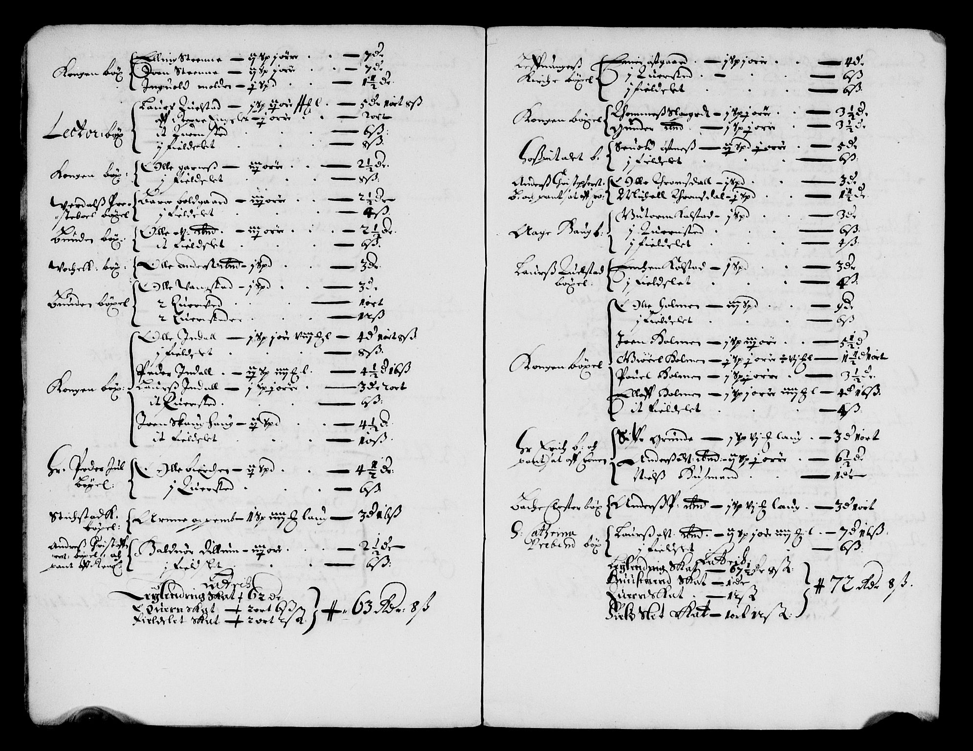 Rentekammeret inntil 1814, Reviderte regnskaper, Lensregnskaper, AV/RA-EA-5023/R/Rb/Rbw/L0147: Trondheim len, 1661