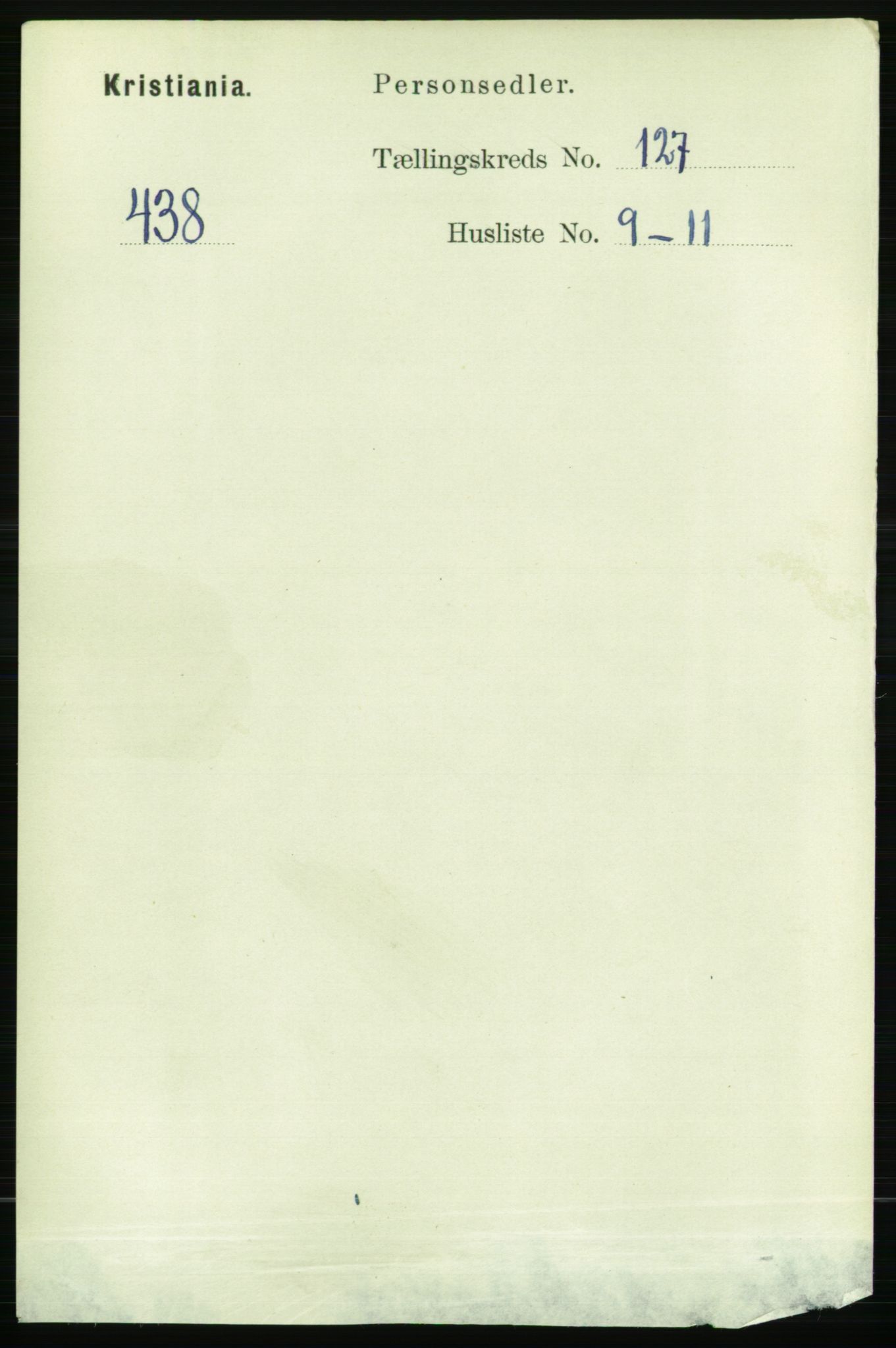 RA, 1891 census for 0301 Kristiania, 1891, p. 68144