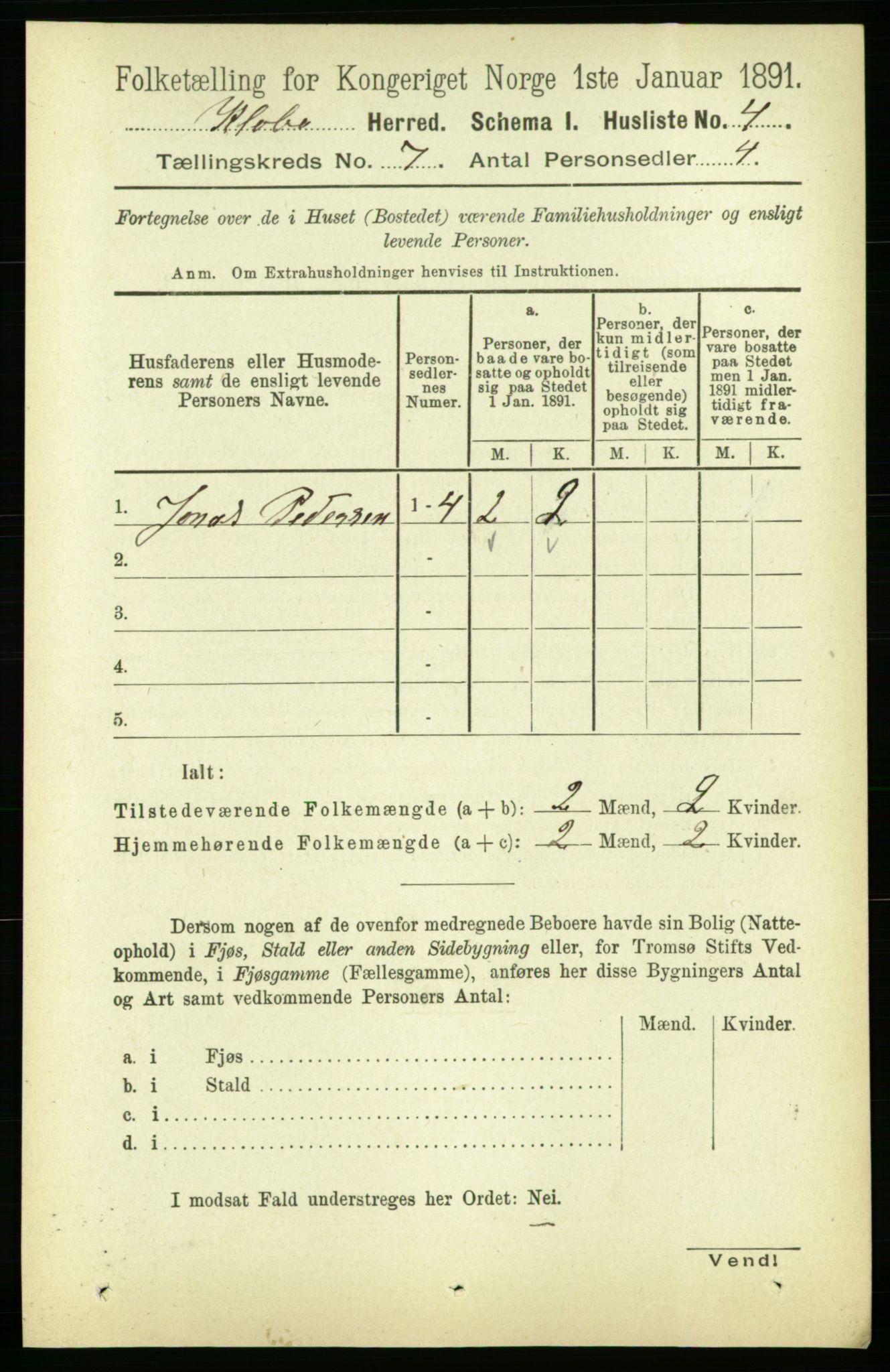 RA, 1891 census for 1662 Klæbu, 1891, p. 1326