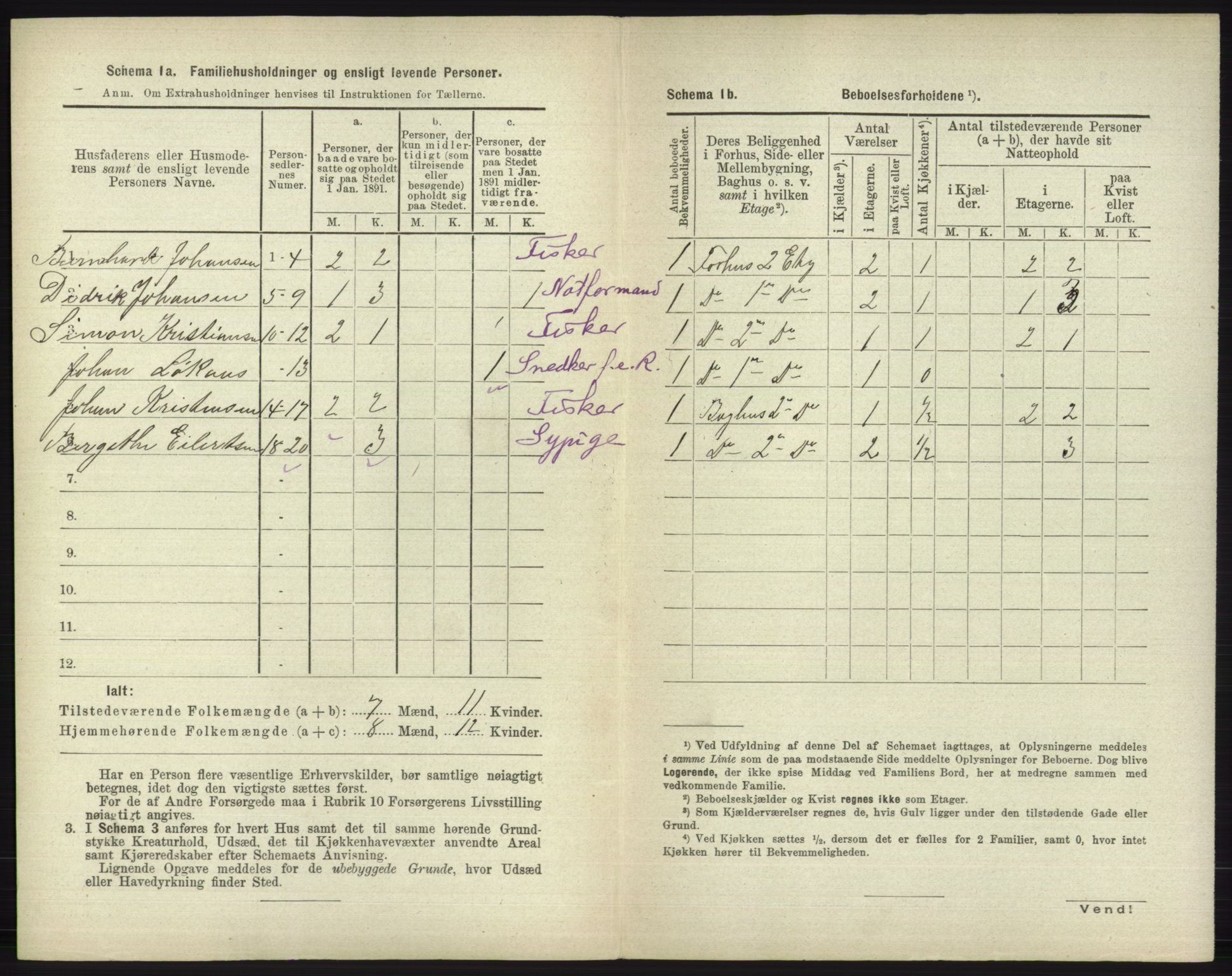 RA, 1891 census for 1804 Bodø, 1891, p. 867