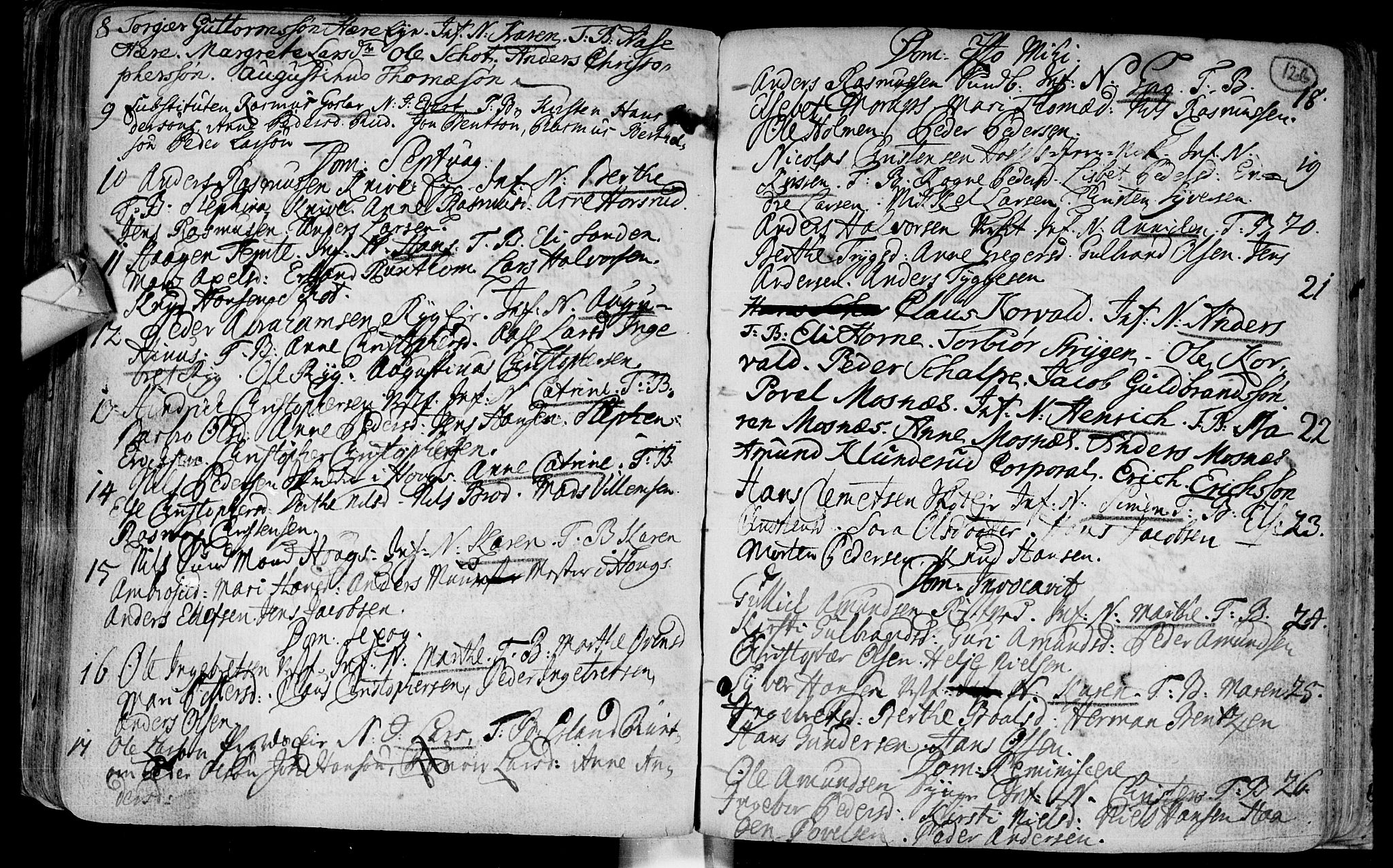 Eiker kirkebøker, AV/SAKO-A-4/F/Fa/L0003: Parish register (official) no. I 3, 1724-1753, p. 126