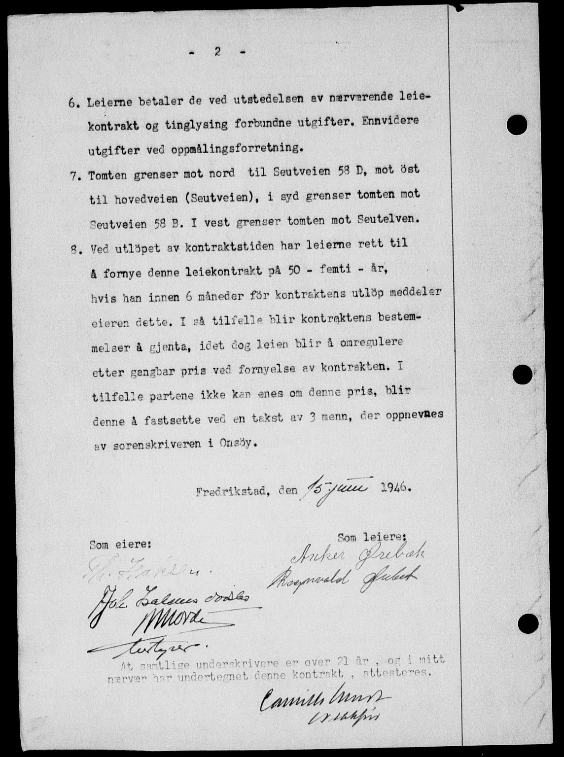 Onsøy sorenskriveri, SAO/A-10474/G/Ga/Gab/L0017: Mortgage book no. II A-17, 1946-1946, Diary no: : 2514/1946