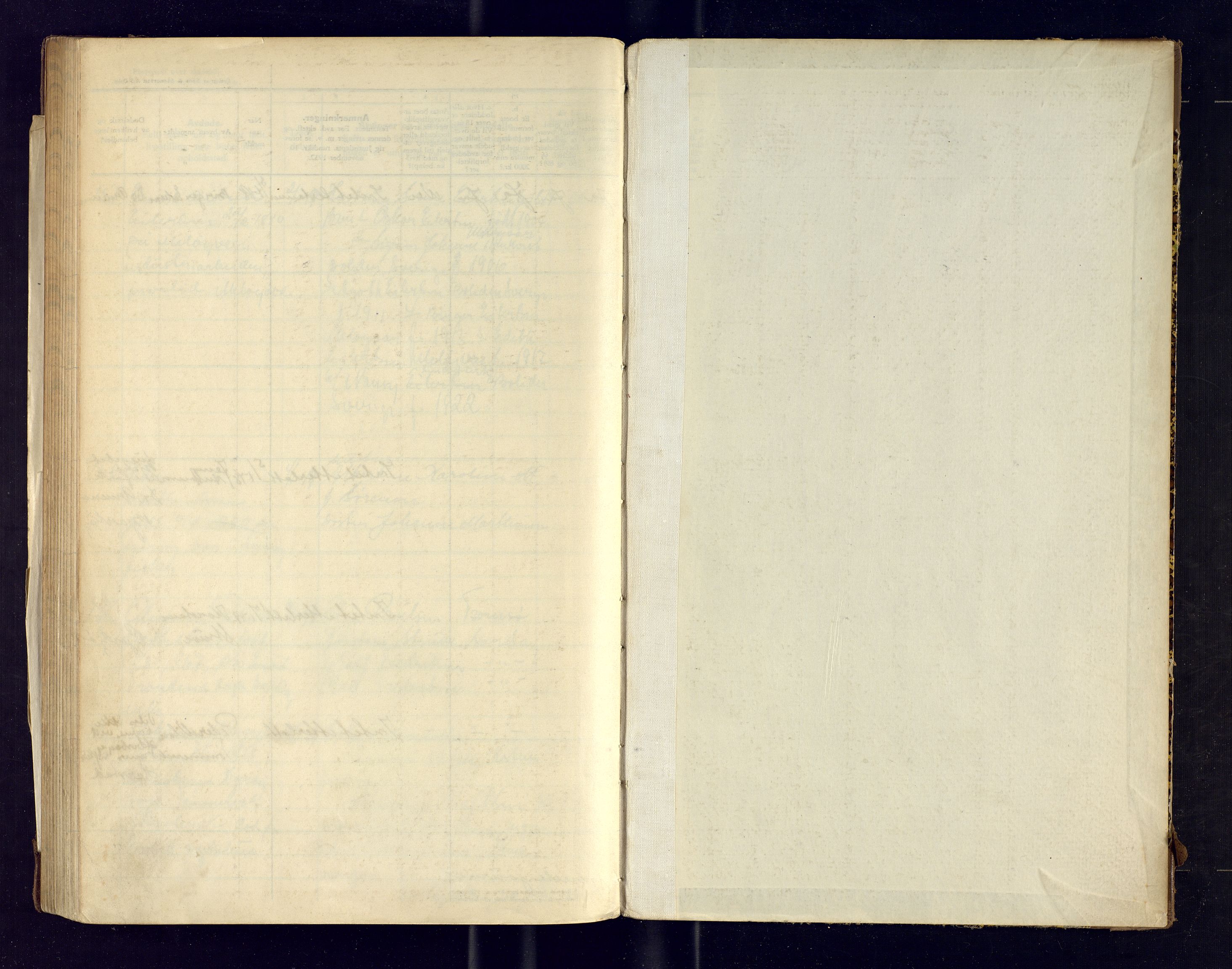 Bjarkøy lensmannskontor, AV/SATØ-SATØ-61/F/Fj/Fja/L0112: Dødsfallsprotokoll, med register løst i boken, 1933-1949