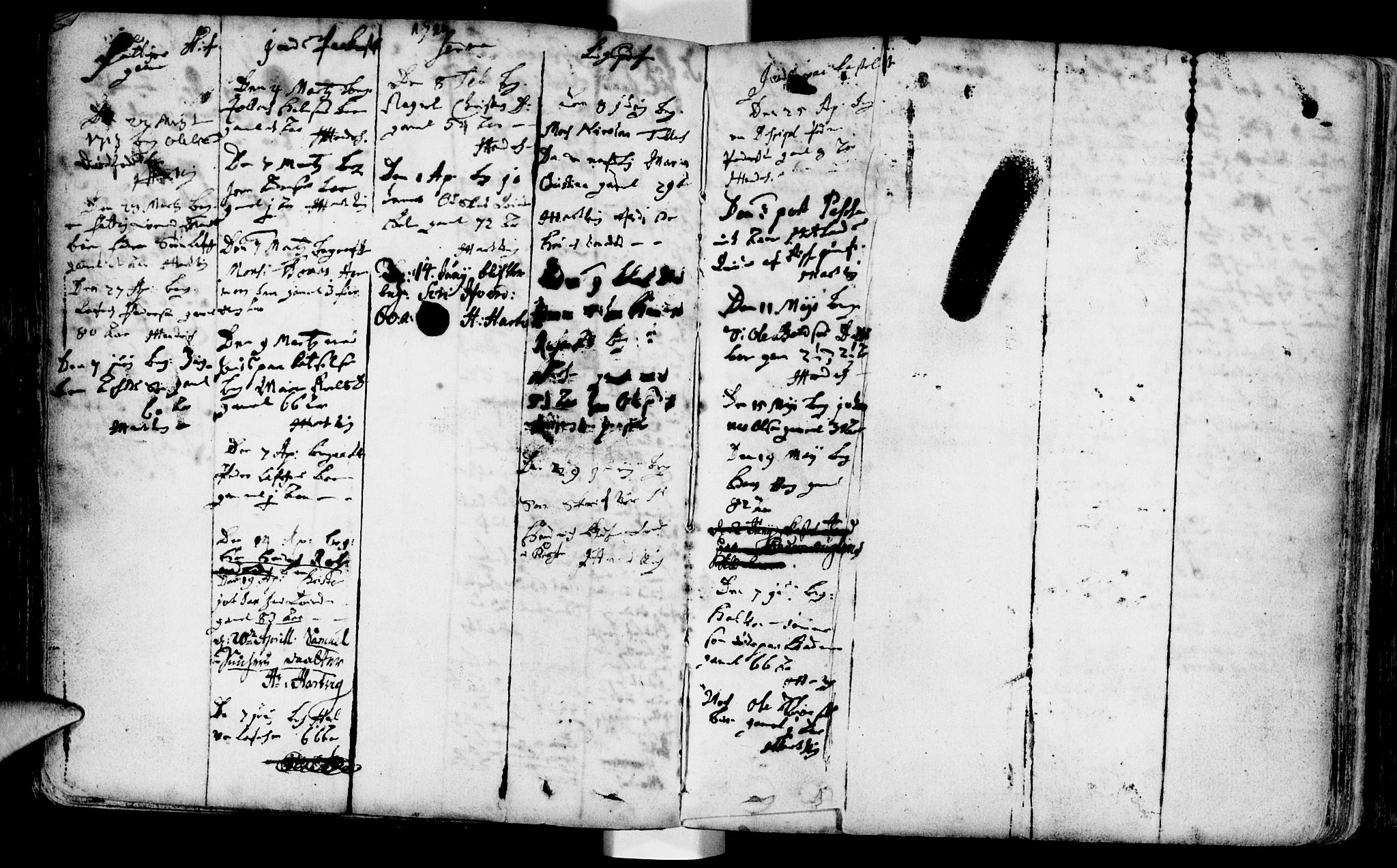 Domkirken sokneprestkontor, AV/SAST-A-101812/001/30/30BA/L0001: Parish register (official) no. A 1 /1, 1688-1727