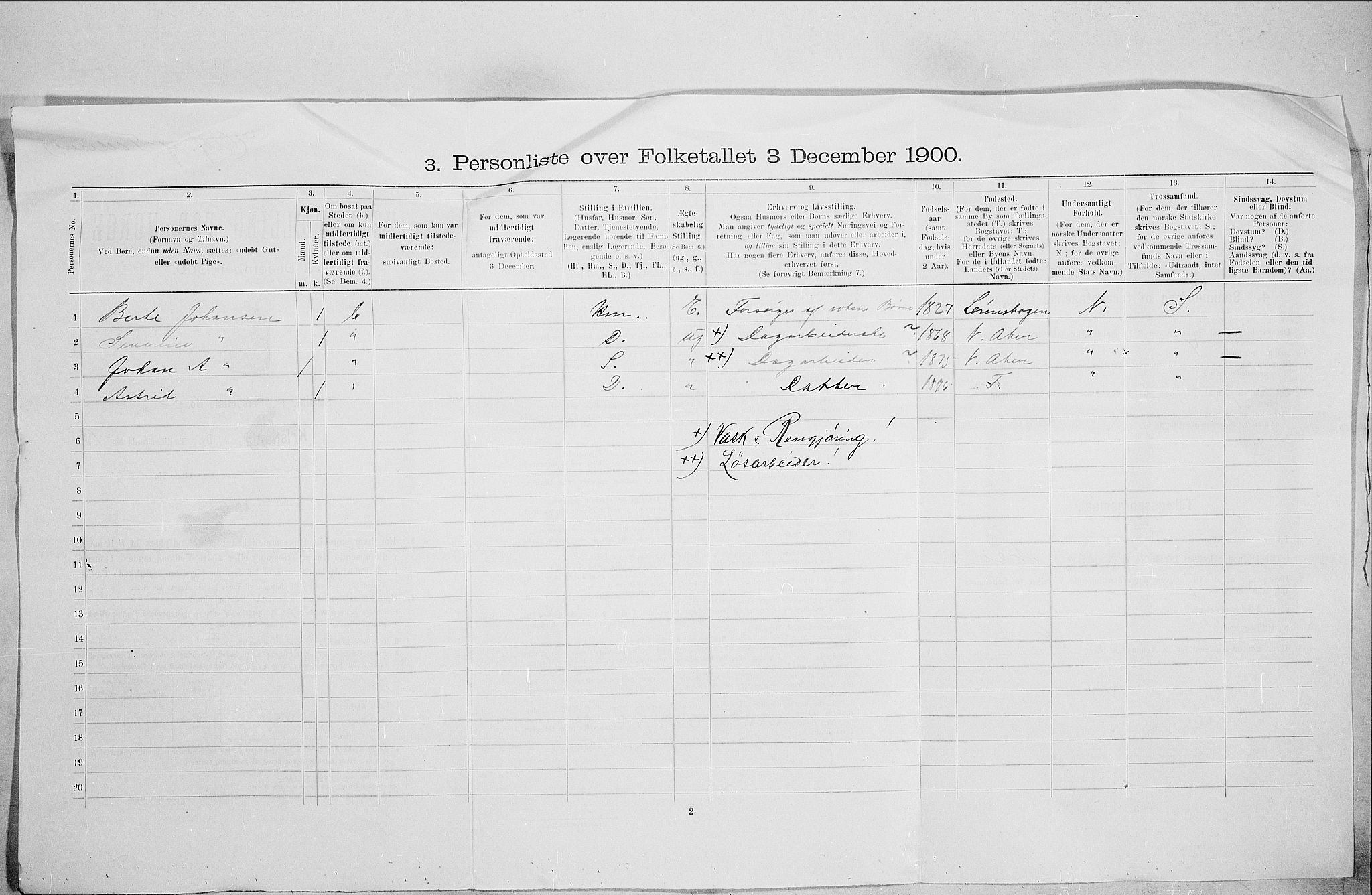 SAO, 1900 census for Kristiania, 1900, p. 59635