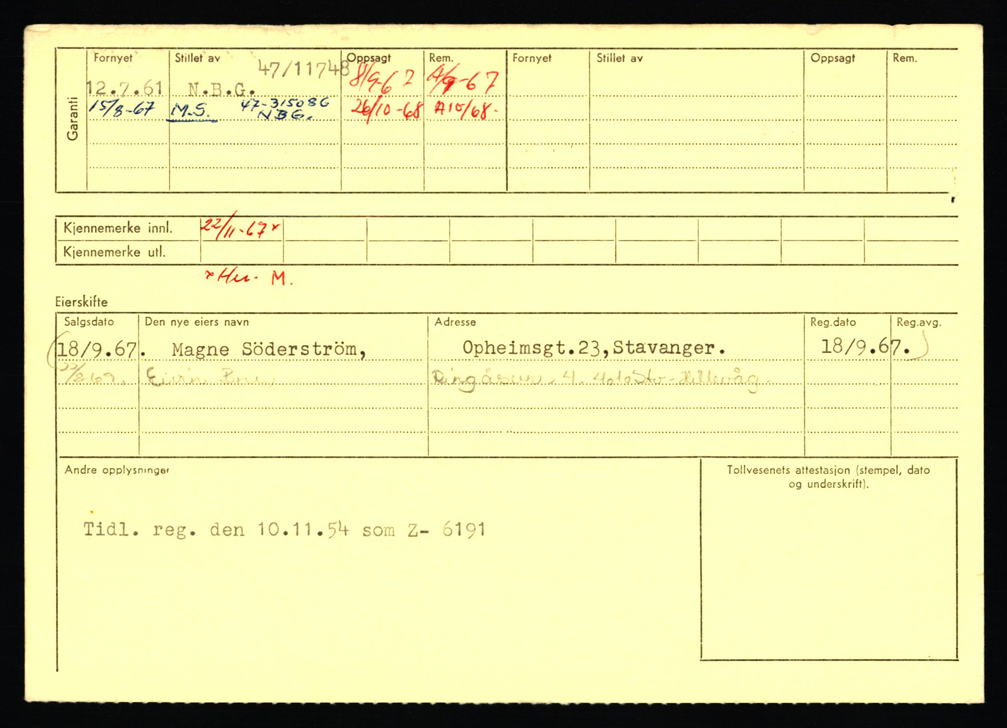 Stavanger trafikkstasjon, AV/SAST-A-101942/0/F/L0054: L-54200 - L-55699, 1930-1971, p. 282