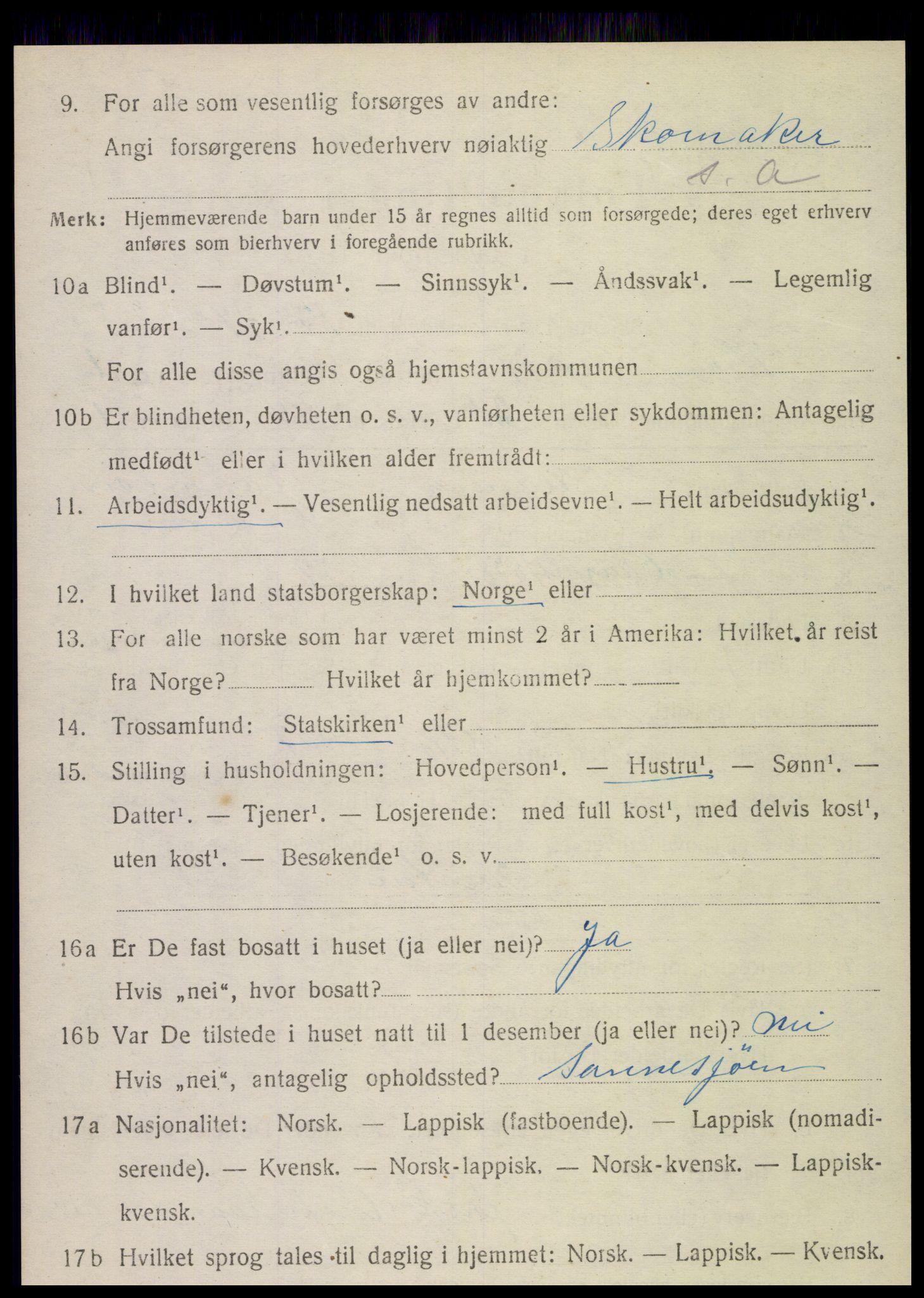 SAT, 1920 census for Herøy, 1920, p. 4411