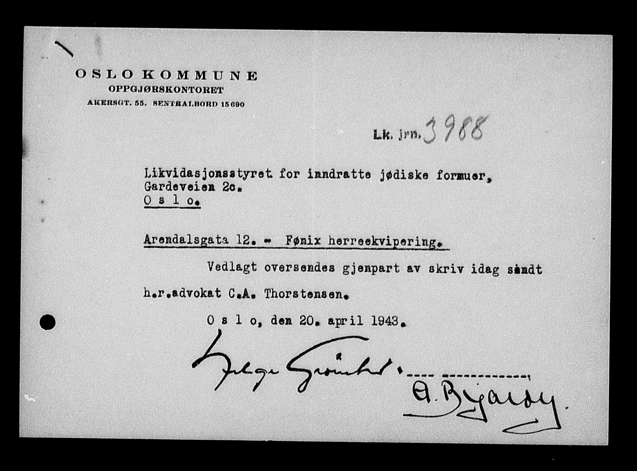 Justisdepartementet, Tilbakeføringskontoret for inndratte formuer, AV/RA-S-1564/H/Hc/Hcc/L0962: --, 1945-1947, p. 854