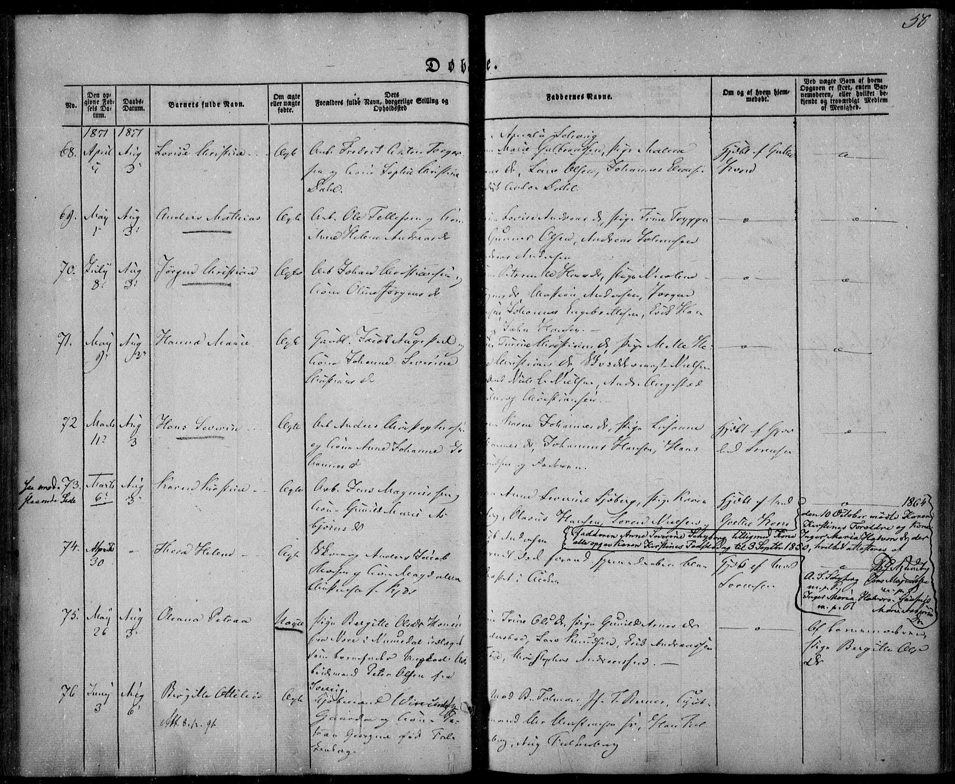 Larvik kirkebøker, SAKO/A-352/F/Fa/L0003: Parish register (official) no. I 3, 1848-1856, p. 50