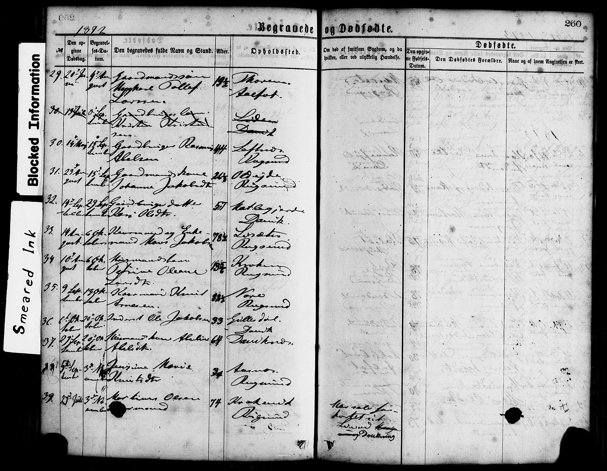 Davik sokneprestembete, SAB/A-79701/H/Haa/Haaa/L0006: Parish register (official) no. A 6, 1867-1881, p. 260