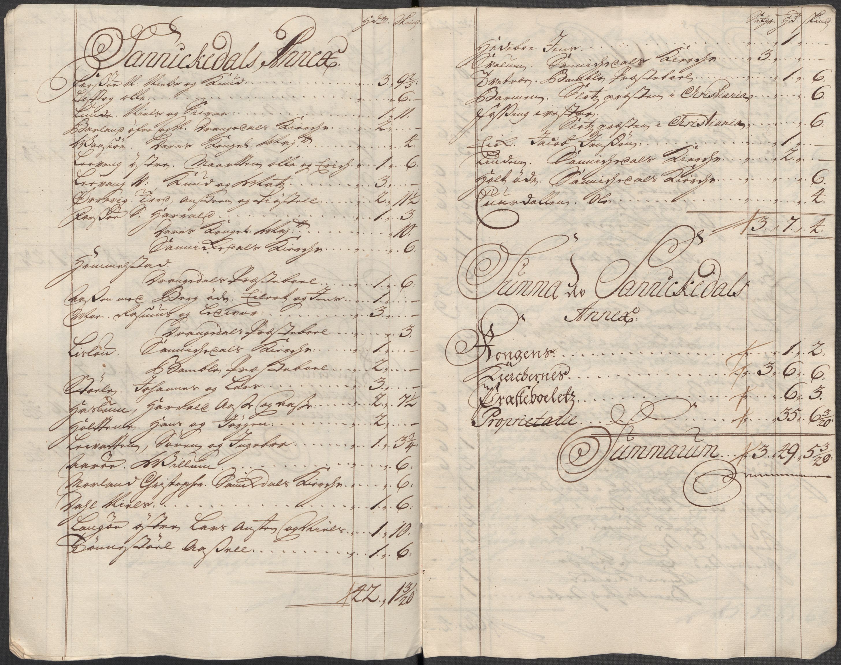 Rentekammeret inntil 1814, Reviderte regnskaper, Fogderegnskap, AV/RA-EA-4092/R36/L2130: Fogderegnskap Øvre og Nedre Telemark og Bamble, 1718, p. 355