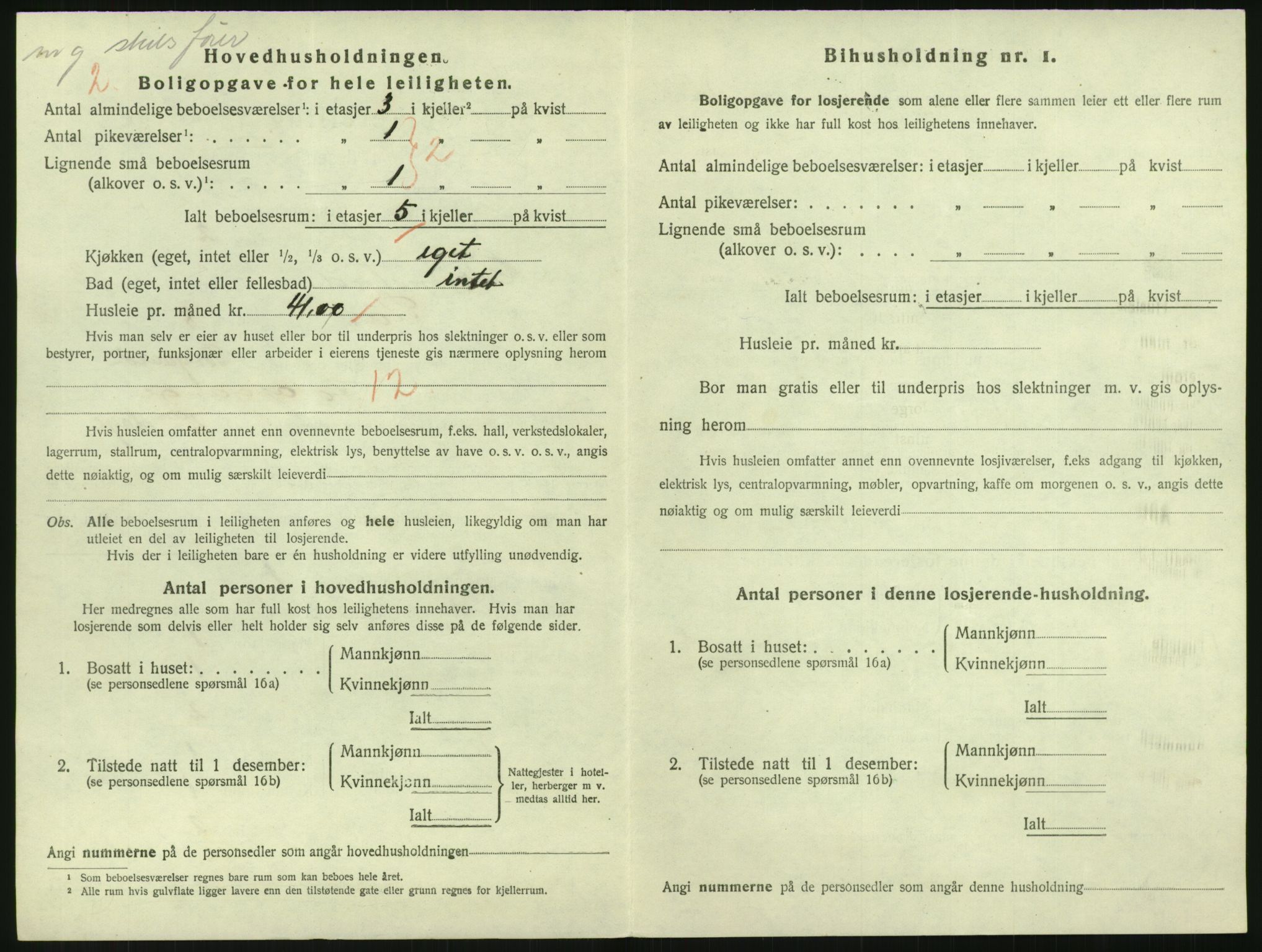 SAK, 1920 census for Grimstad, 1920, p. 1578