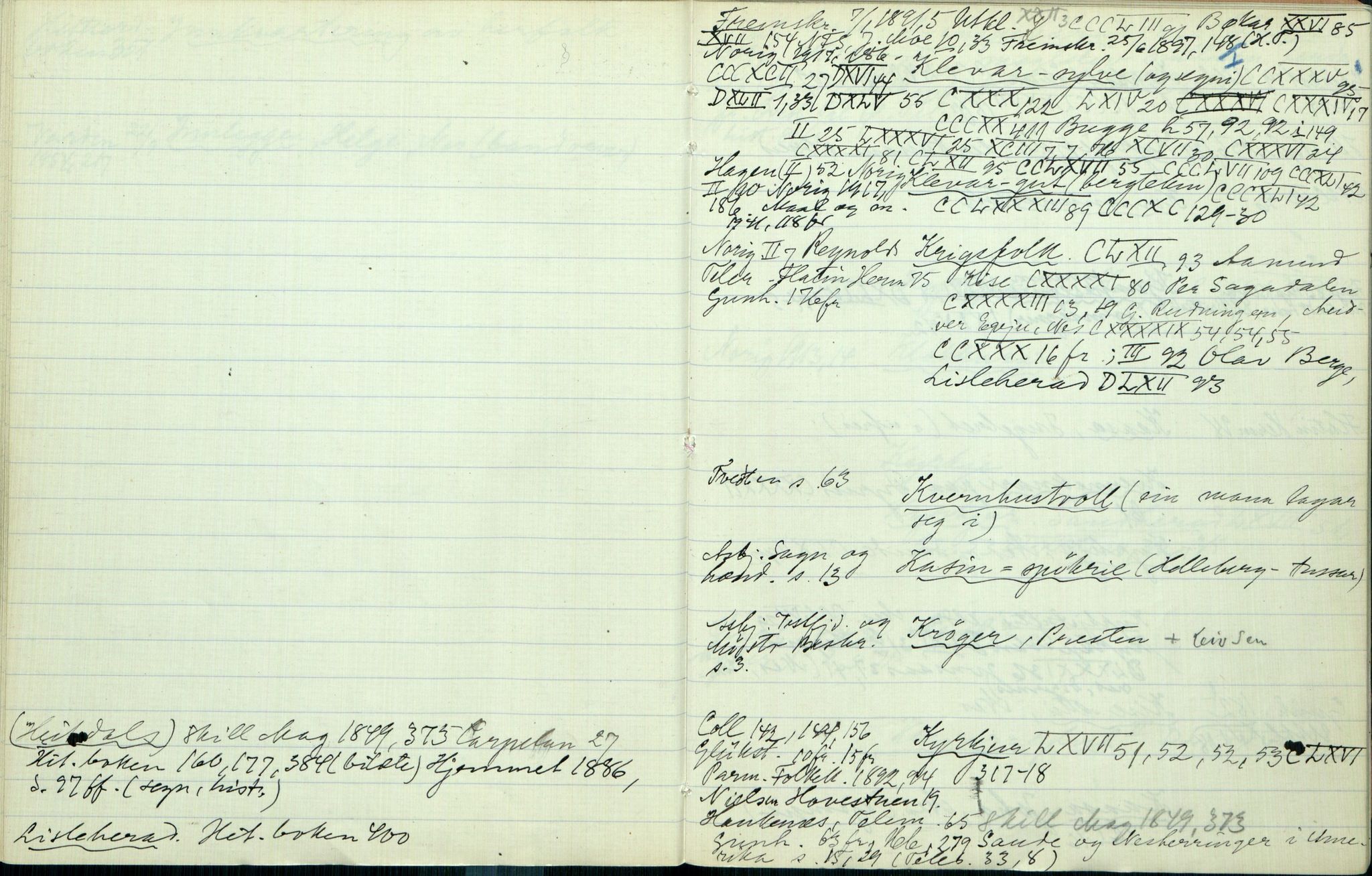 Rikard Berge, TEMU/TGM-A-1003/H/L0008: 8: Katalog yvi Heitdal og Sauland sogo, 1912