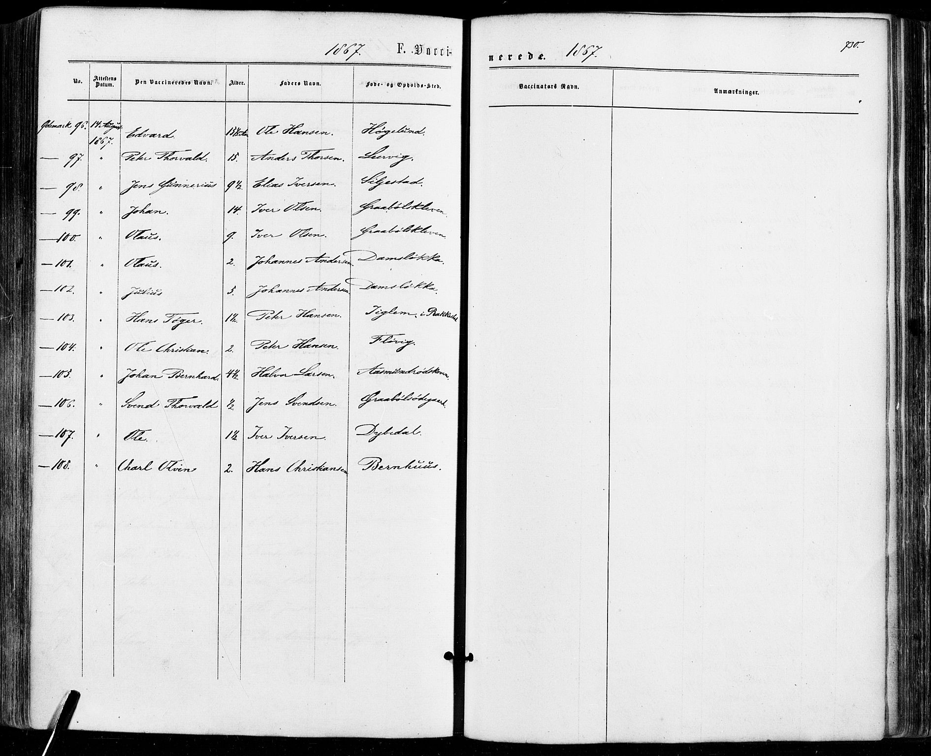 Aremark prestekontor Kirkebøker, SAO/A-10899/F/Fc/L0004: Parish register (official) no. III 4, 1866-1877, p. 729-730