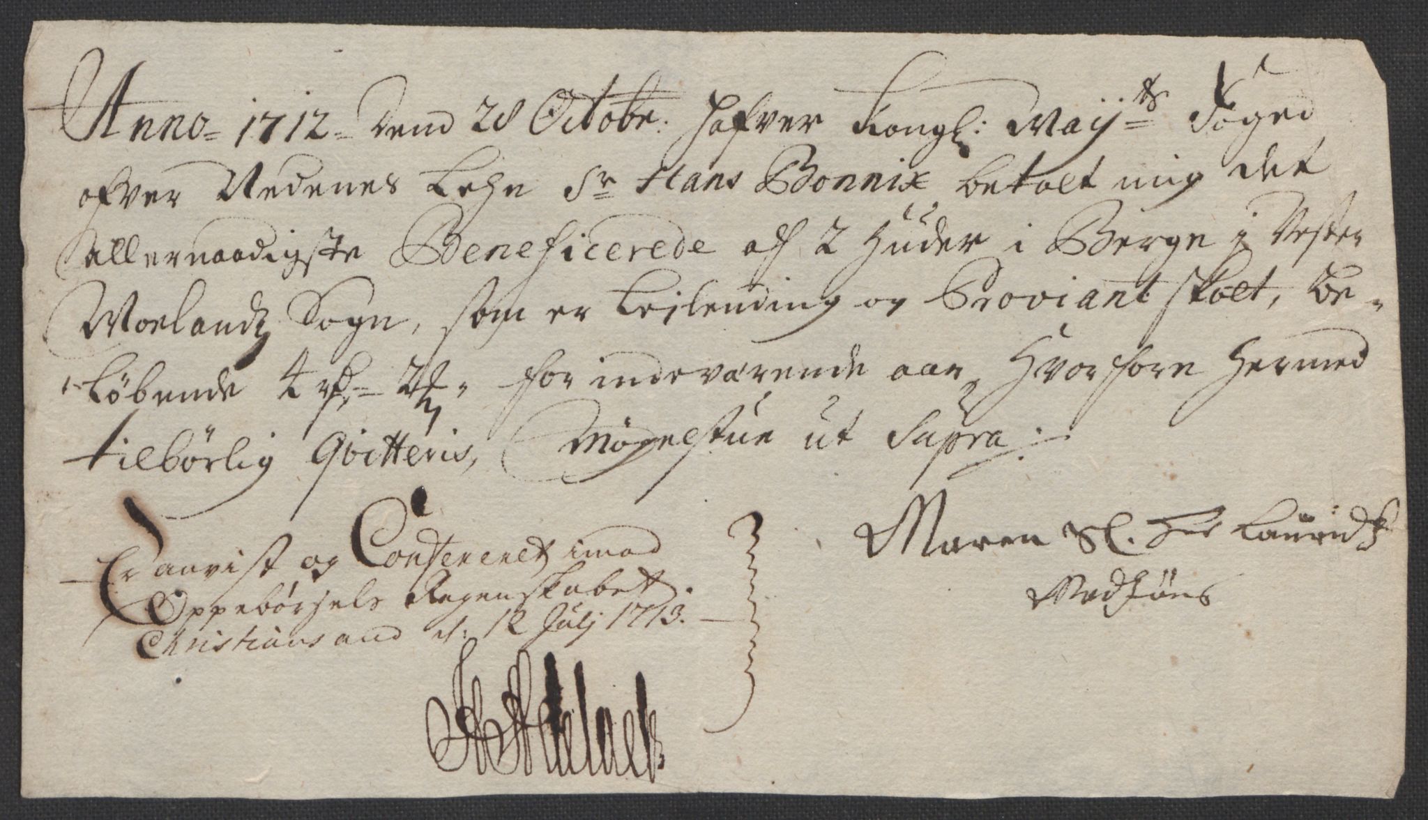 Rentekammeret inntil 1814, Reviderte regnskaper, Fogderegnskap, AV/RA-EA-4092/R39/L2320: Fogderegnskap Nedenes, 1712, p. 304