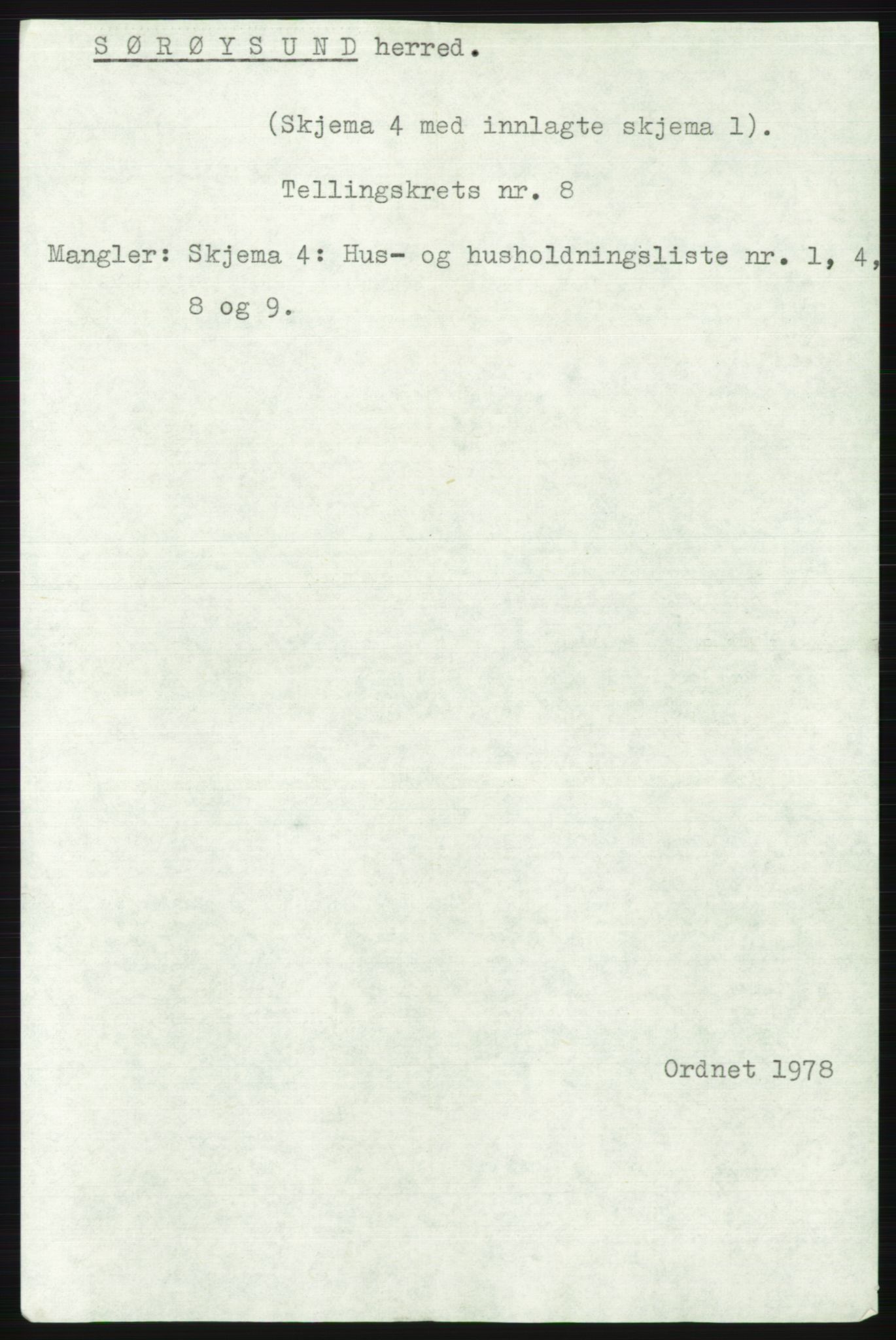 SATØ, 1920 census for Sørøysund rural district, 1920, p. 3257