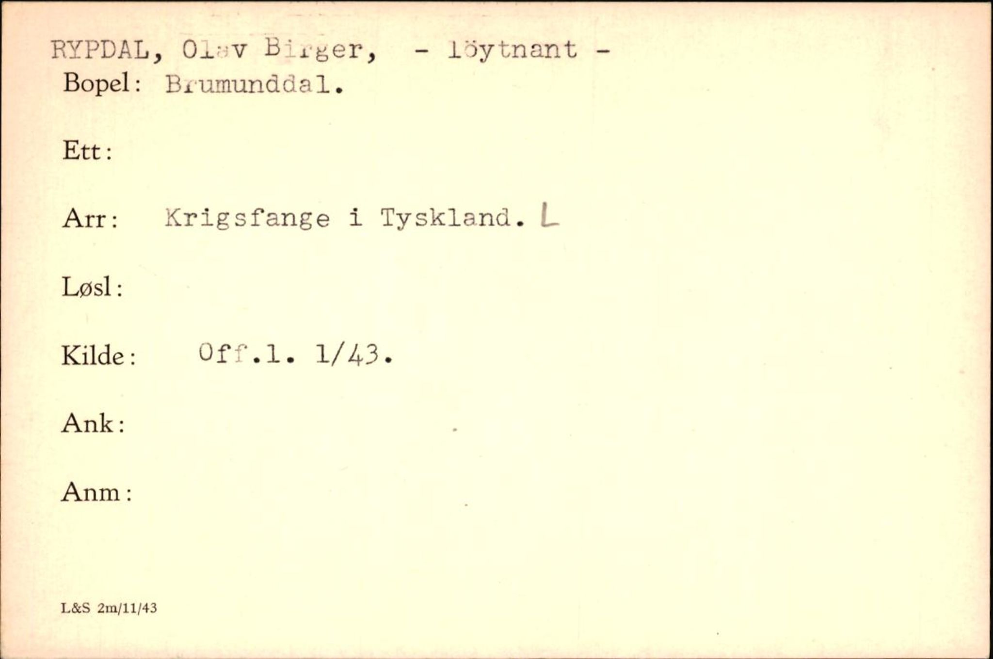 Forsvaret, Forsvarets krigshistoriske avdeling, AV/RA-RAFA-2017/Y/Yf/L0200: II-C-11-2102  -  Norske krigsfanger i Tyskland, 1940-1945, p. 867