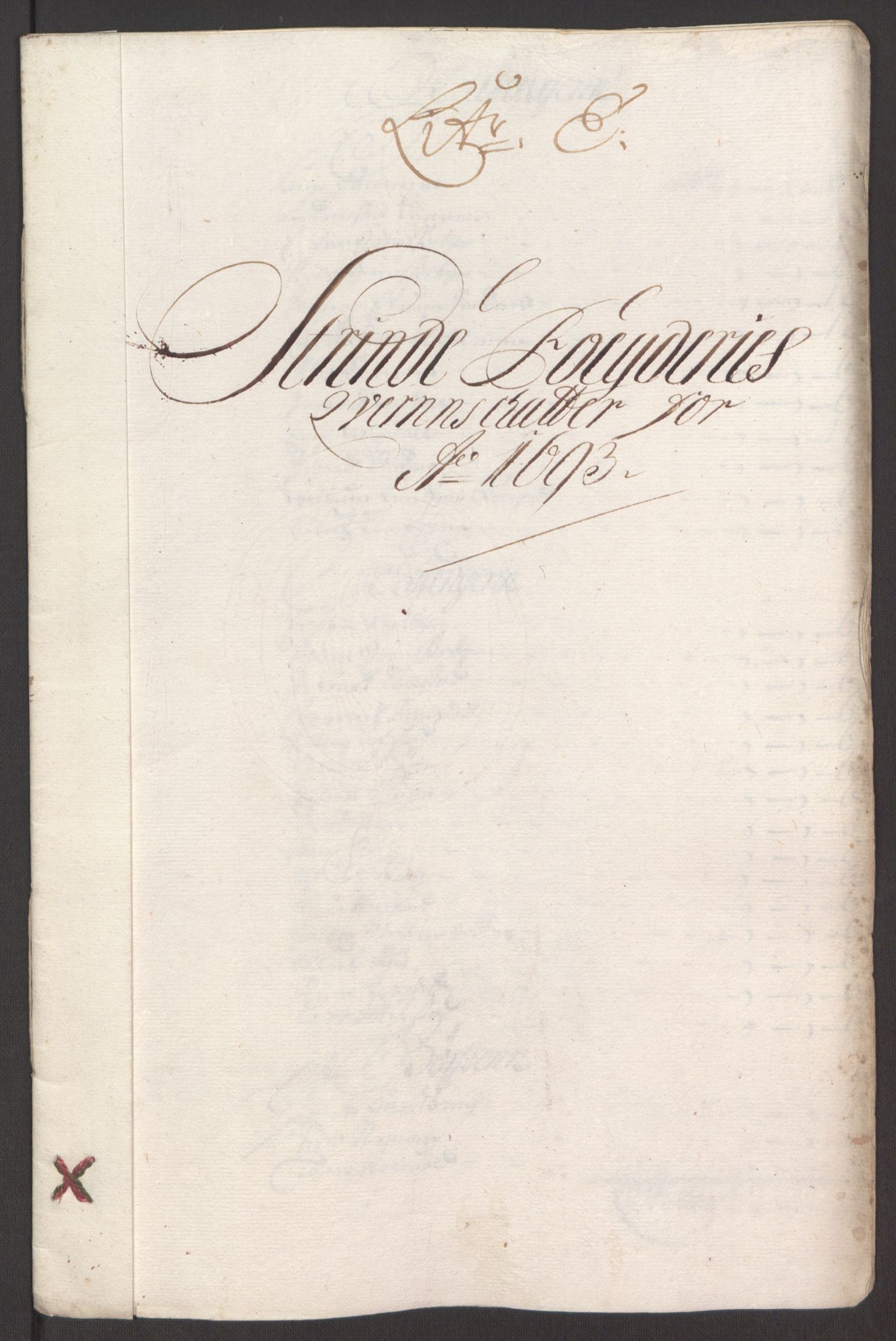 Rentekammeret inntil 1814, Reviderte regnskaper, Fogderegnskap, RA/EA-4092/R61/L4104: Fogderegnskap Strinda og Selbu, 1693-1694, p. 69