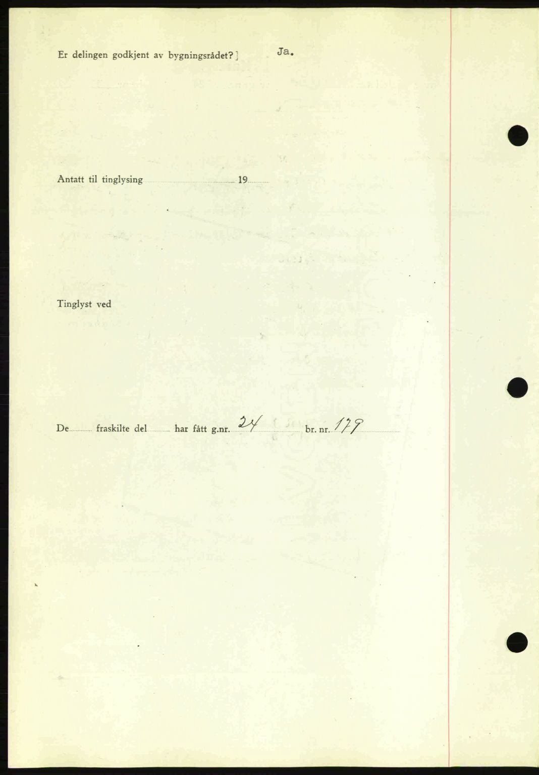 Romsdal sorenskriveri, AV/SAT-A-4149/1/2/2C: Mortgage book no. A11, 1941-1942, Diary no: : 82/1942