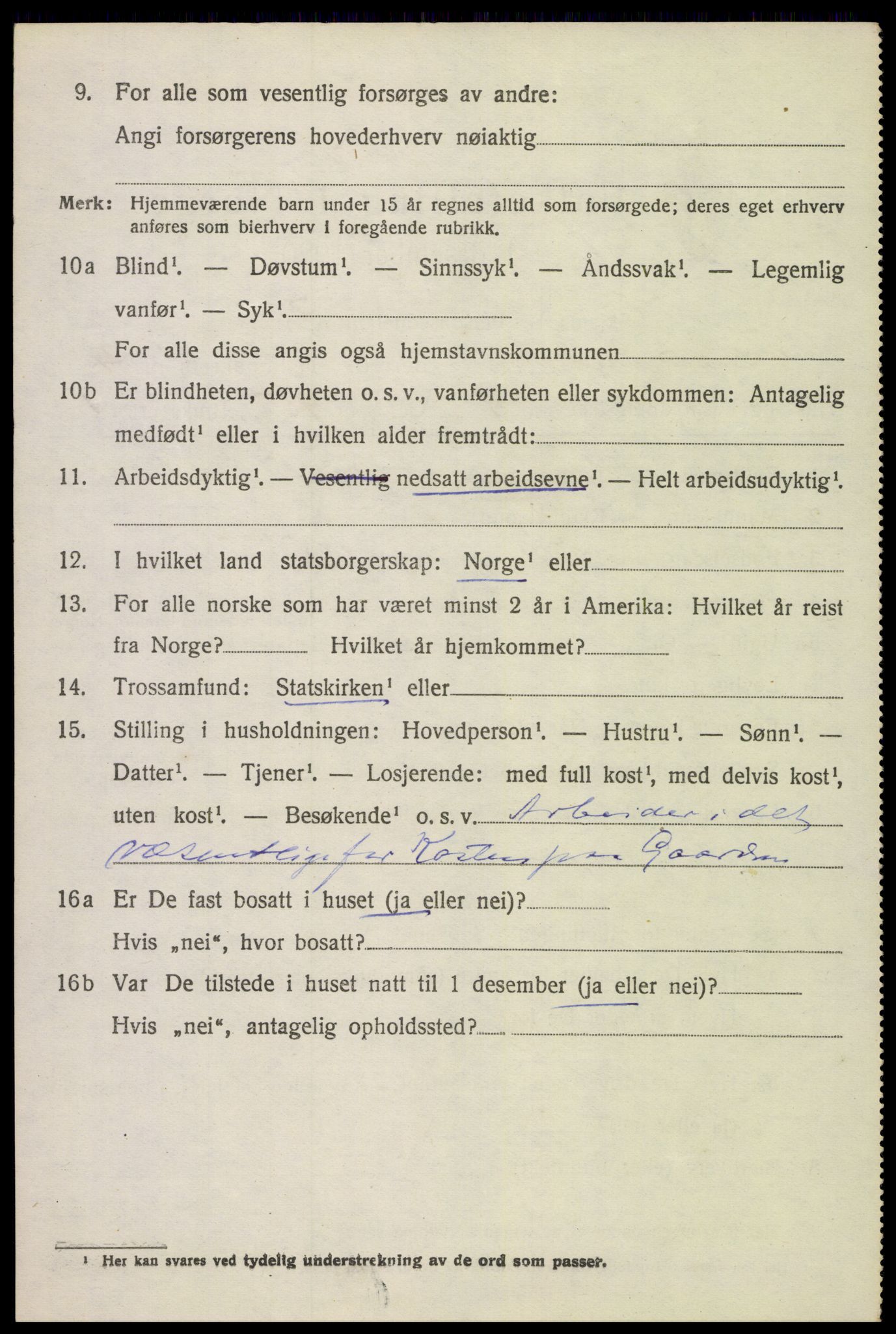 SAH, 1920 census for Østre Gausdal, 1920, p. 2377