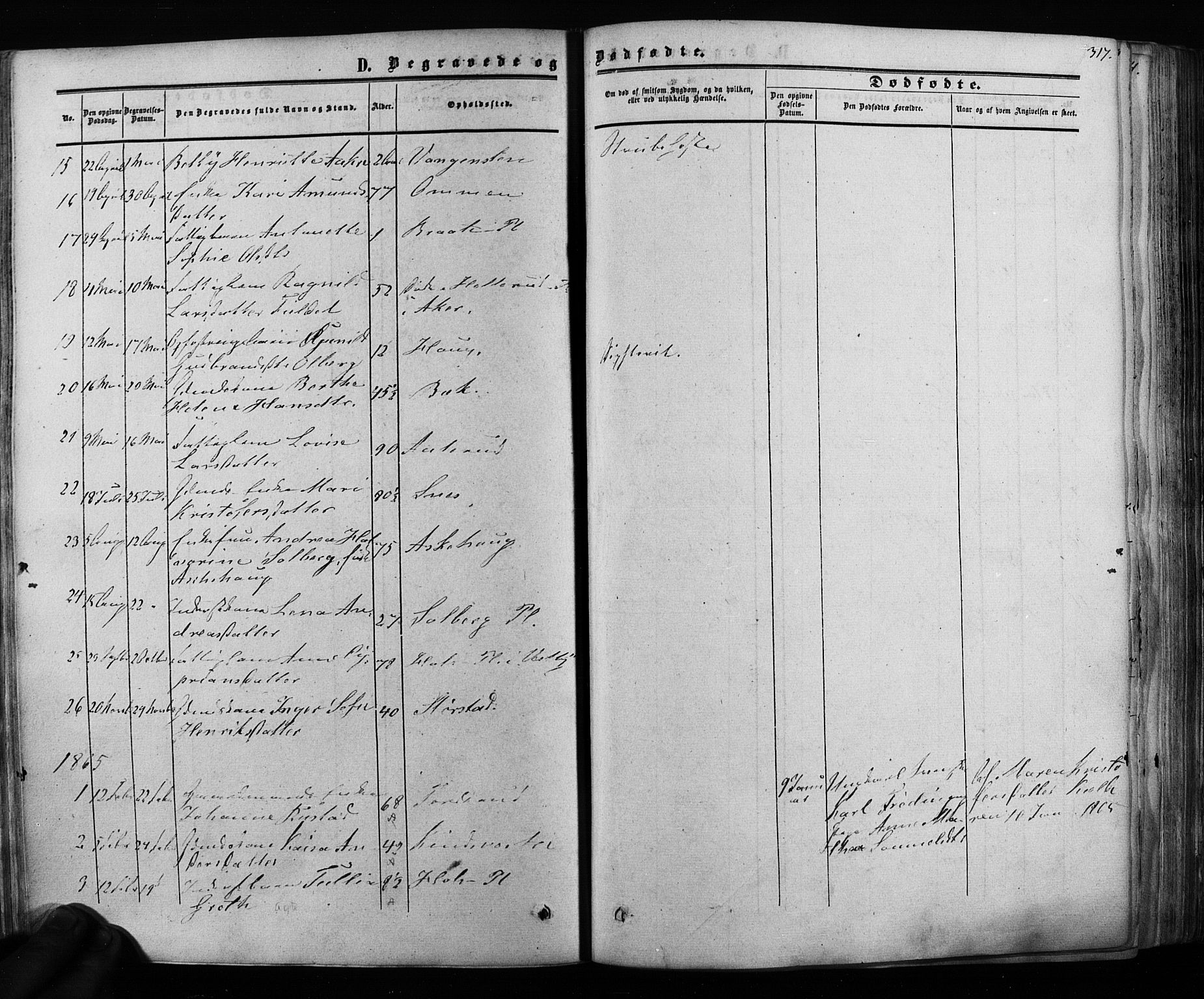 Ås prestekontor Kirkebøker, AV/SAO-A-10894/F/Fa/L0007: Parish register (official) no. I 7, 1854-1870, p. 317