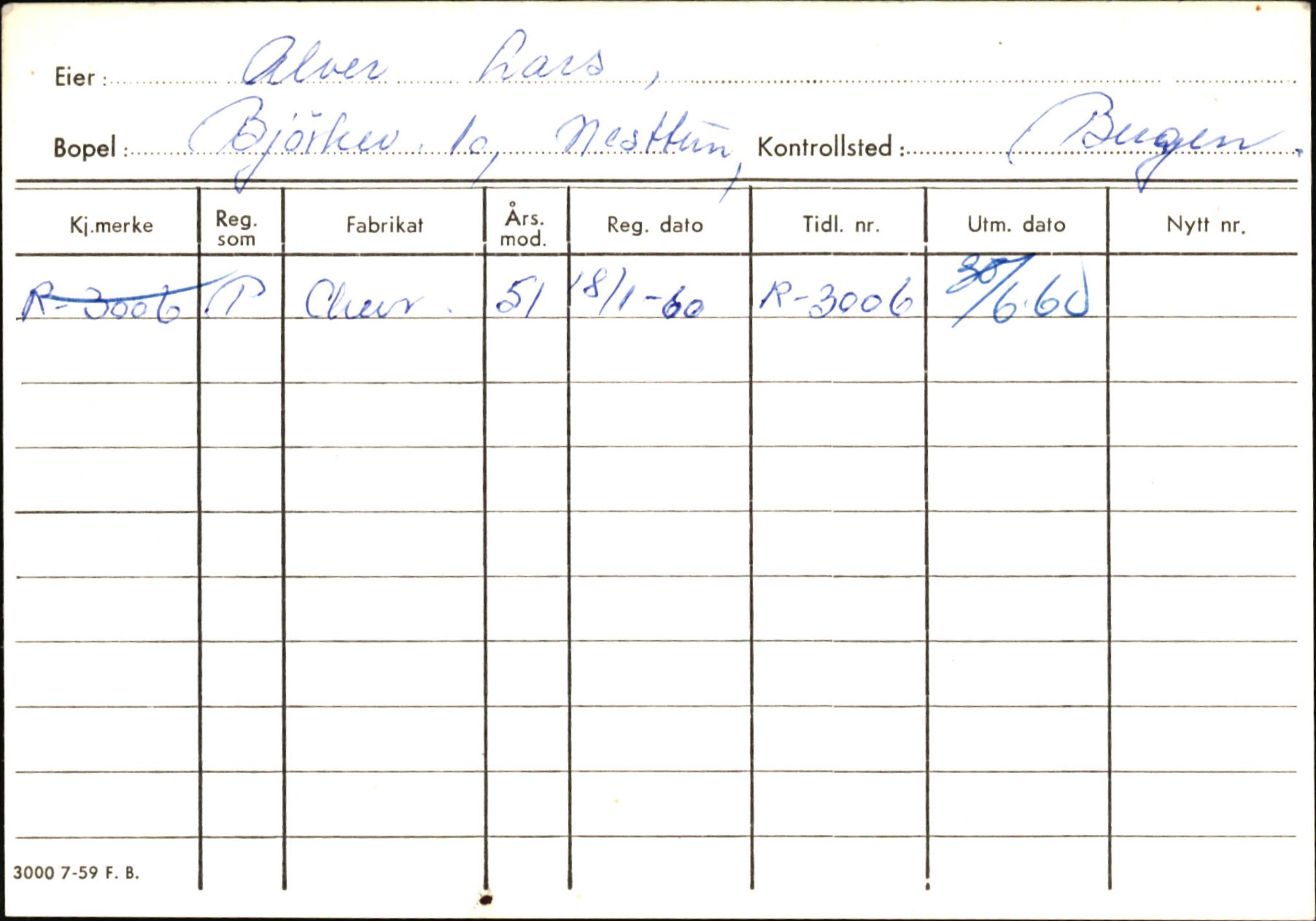 Statens vegvesen, Hordaland vegkontor, AV/SAB-A-5201/2/Ha/L0001: R-eierkort A, 1920-1971, p. 639