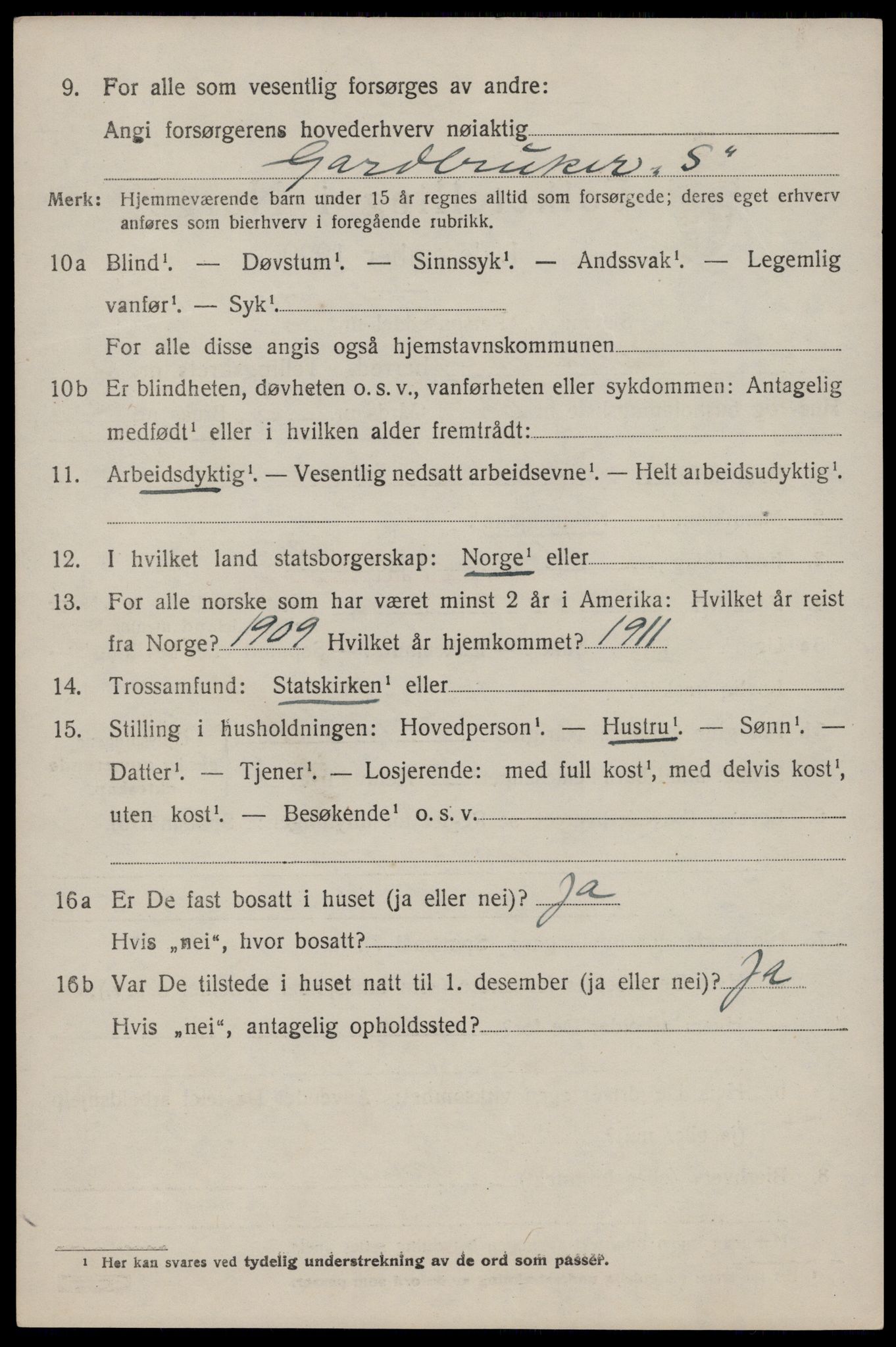 SAST, 1920 census for Rennesøy, 1920, p. 2677