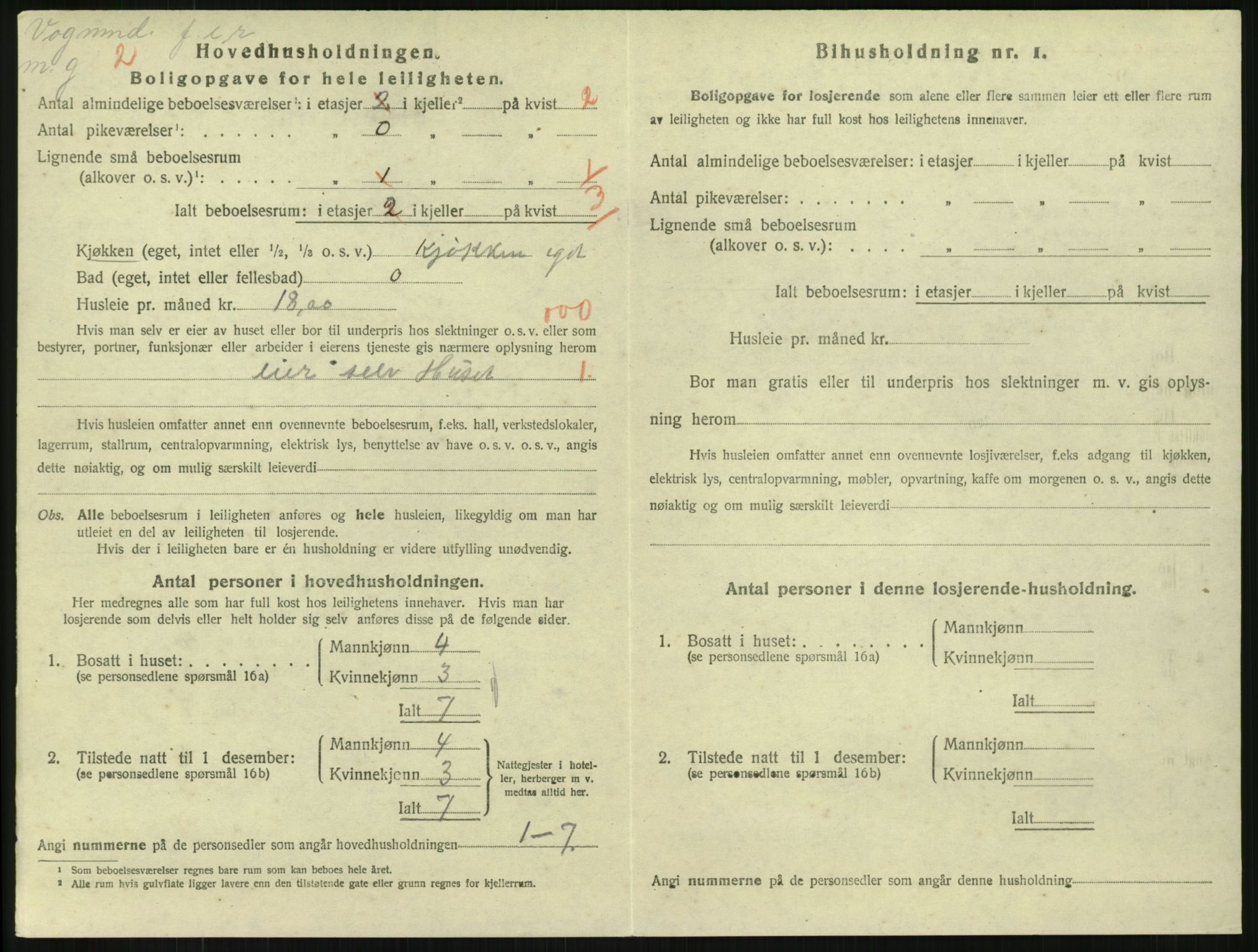 SAKO, 1920 census for Horten, 1920, p. 7852