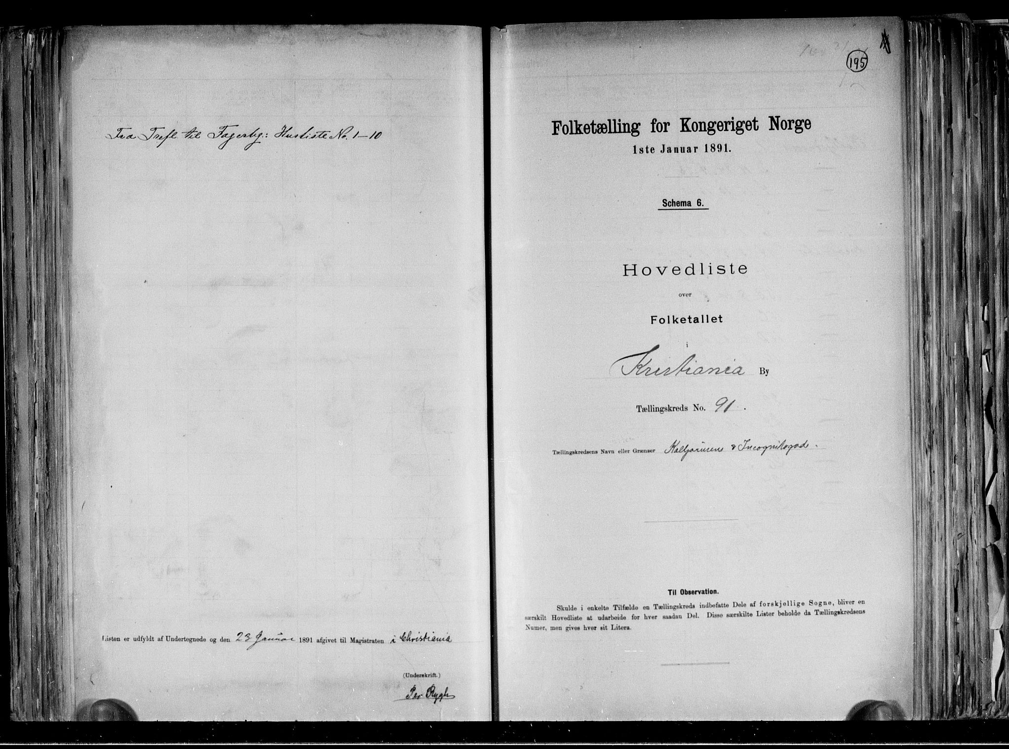 RA, 1891 census for 0301 Kristiania, 1891, p. 38181